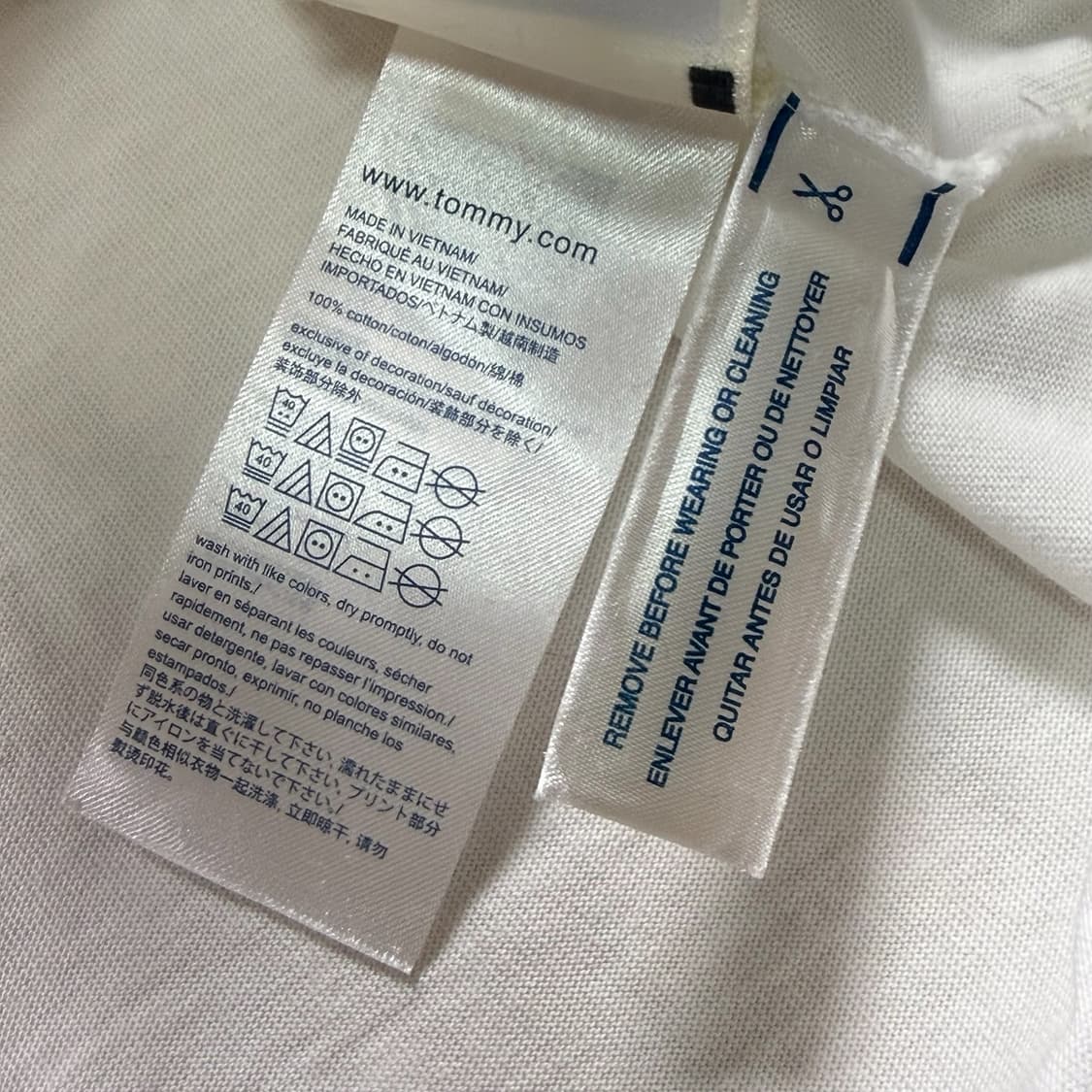 타미 힐피거 플래그 로고 반팔티 상품이미지6