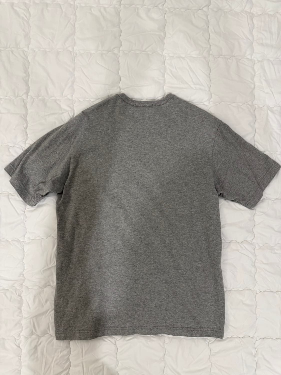 꼼데가르송옴므 코튼저지 반팔티셔츠 그레이 상품이미지2