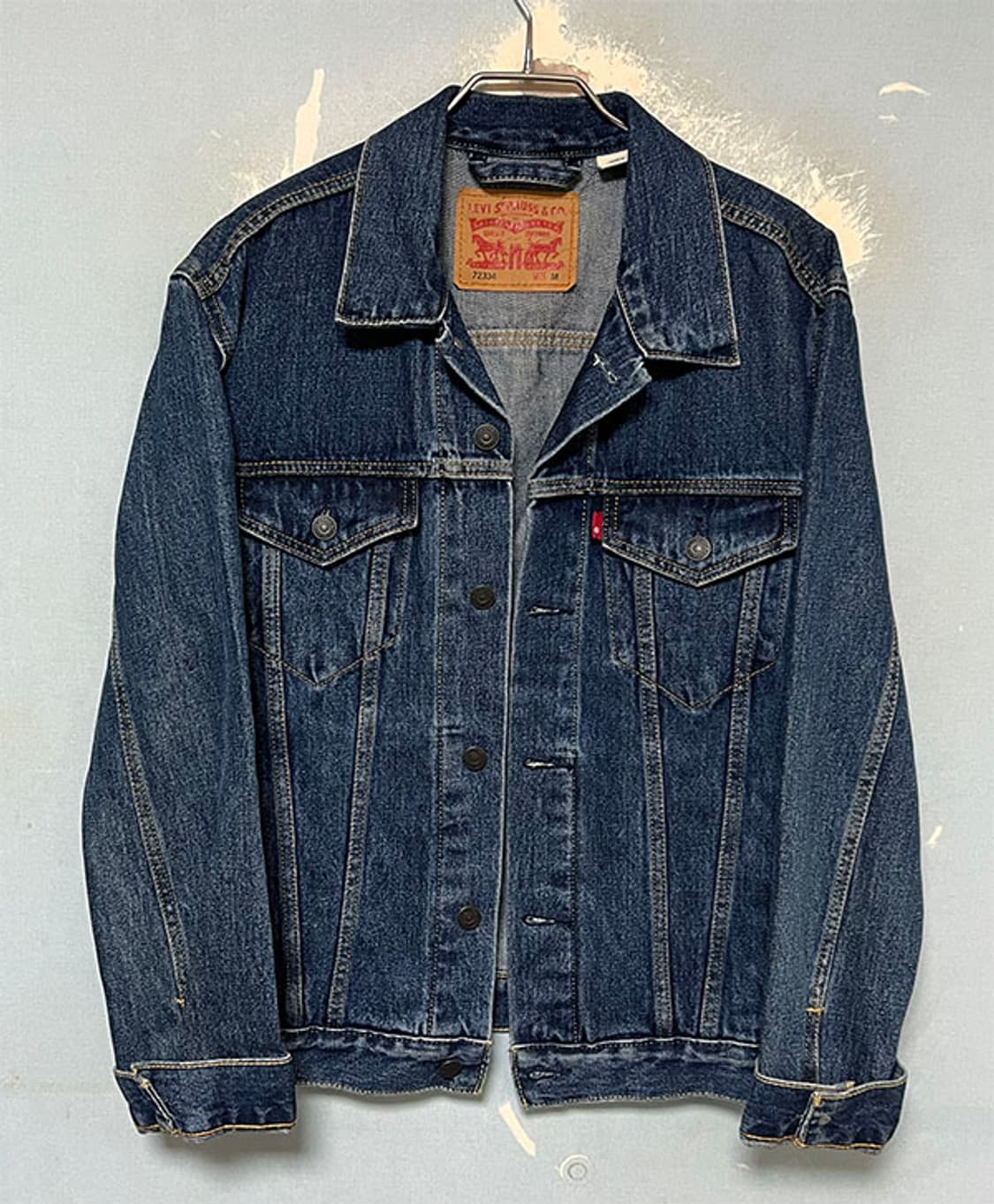 리바이스 72334 남자 데님자켓 트러커 춘추 캐주얼 M 95-100  상품이미지1