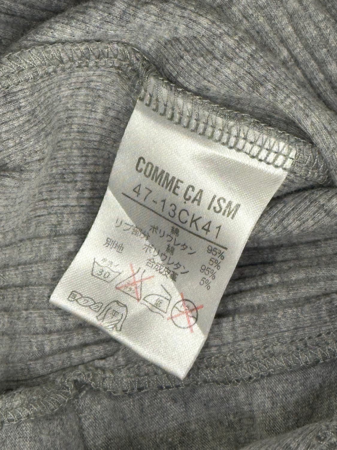 L)Comme Ca Ism vintage 배색 후드집업 상품이미지6