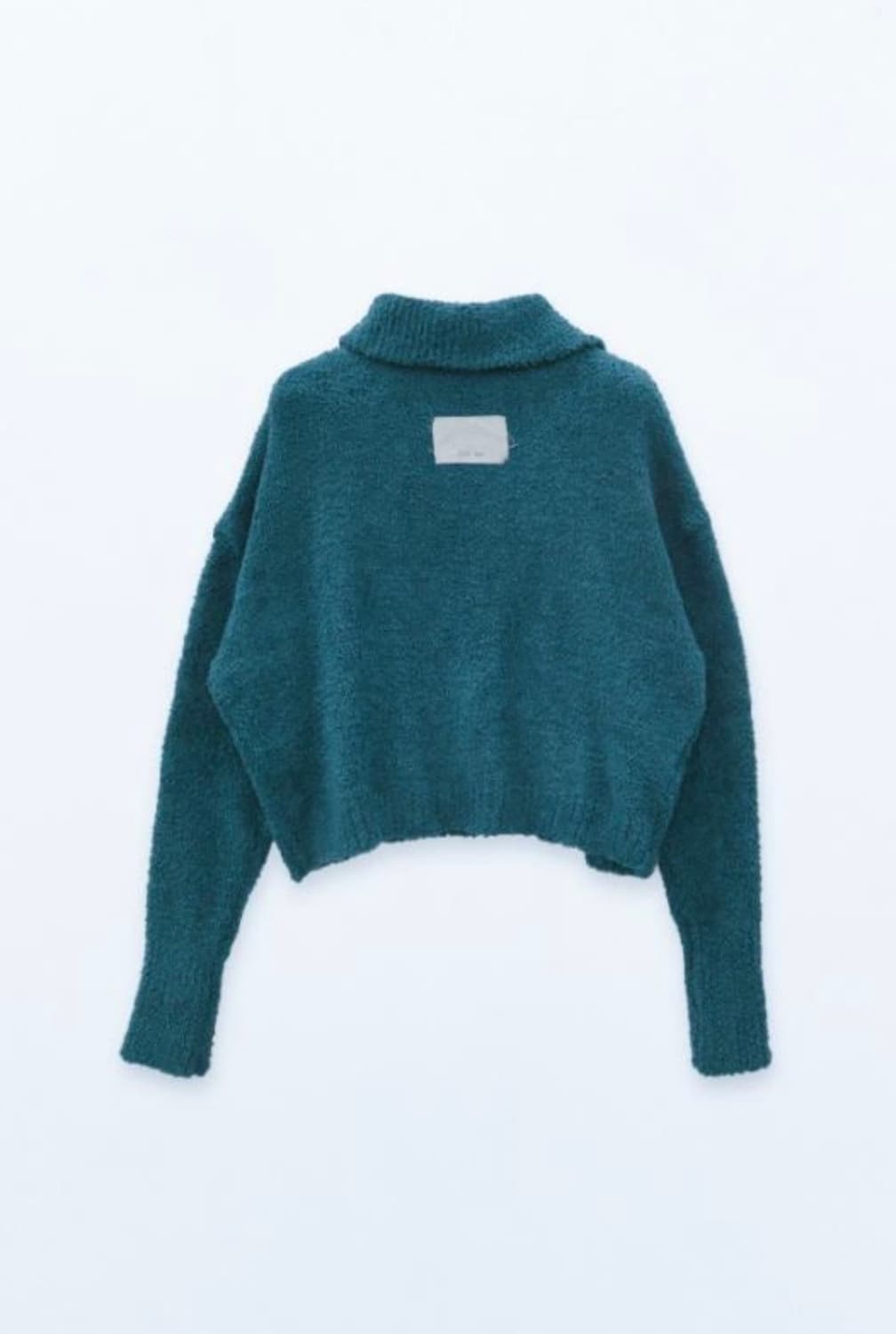 마뗑킴 니트 SMOOTH PIQUE KNIT IN DEEP GREEN 상품이미지2