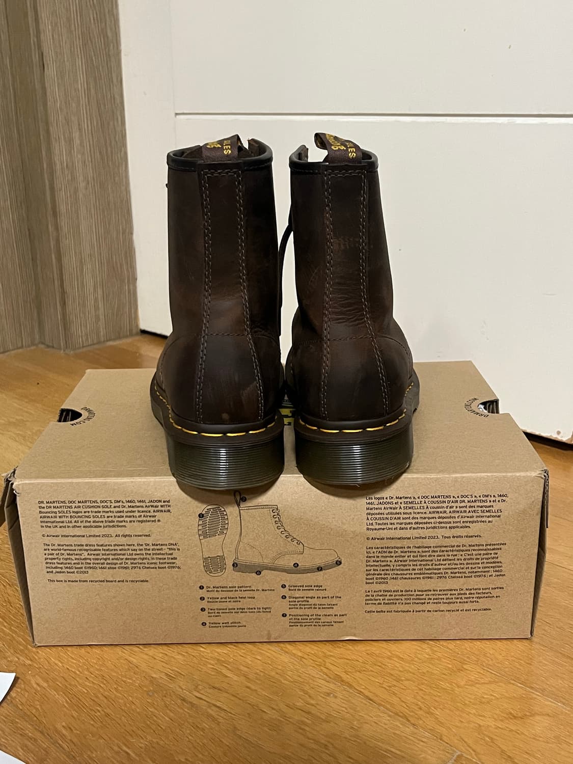 닥터마틴 1460 크레이지호스 UK5 (245-250추천) 상품이미지6