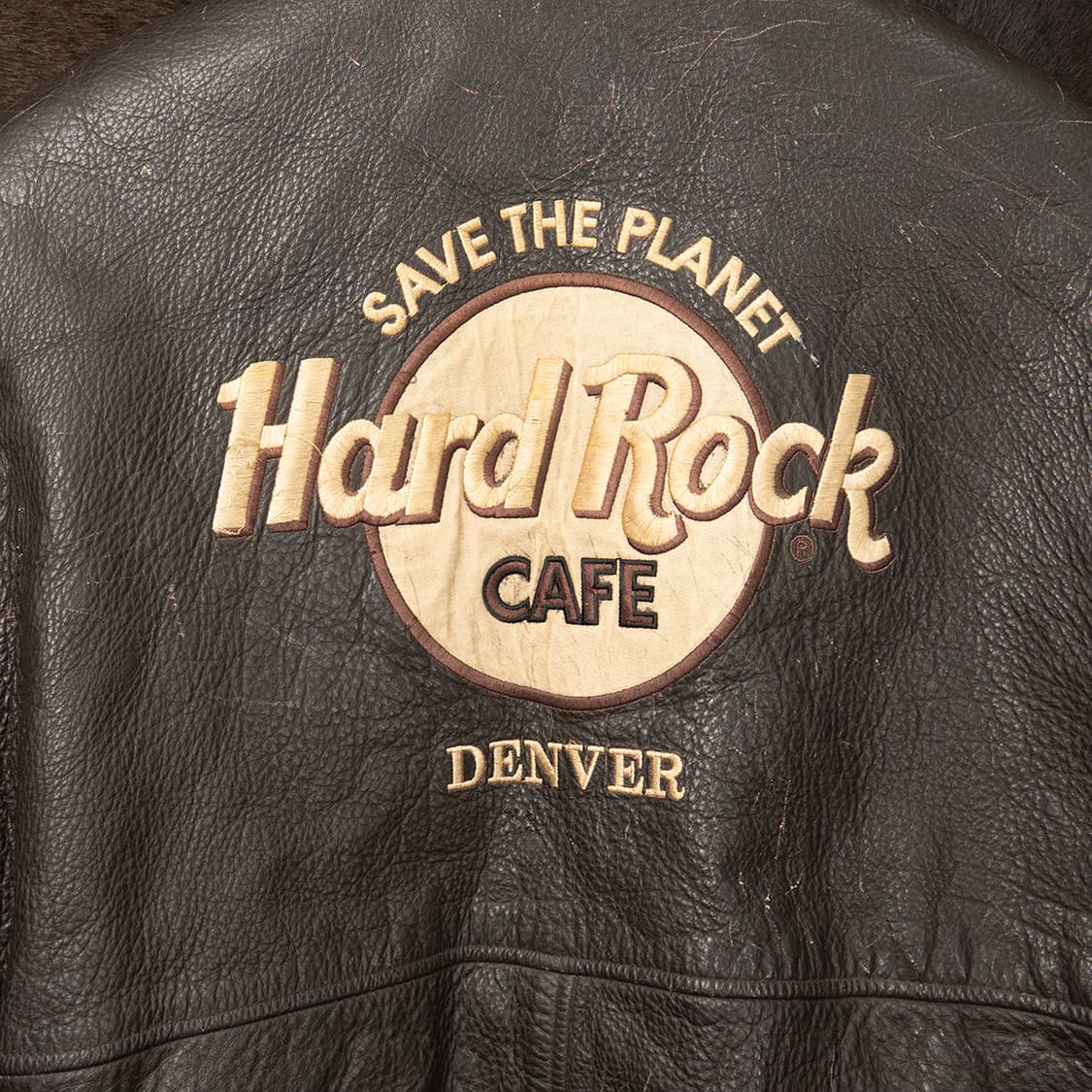 [103] 90s~ 하드락카페 DENVER 레더자켓  상품이미지2