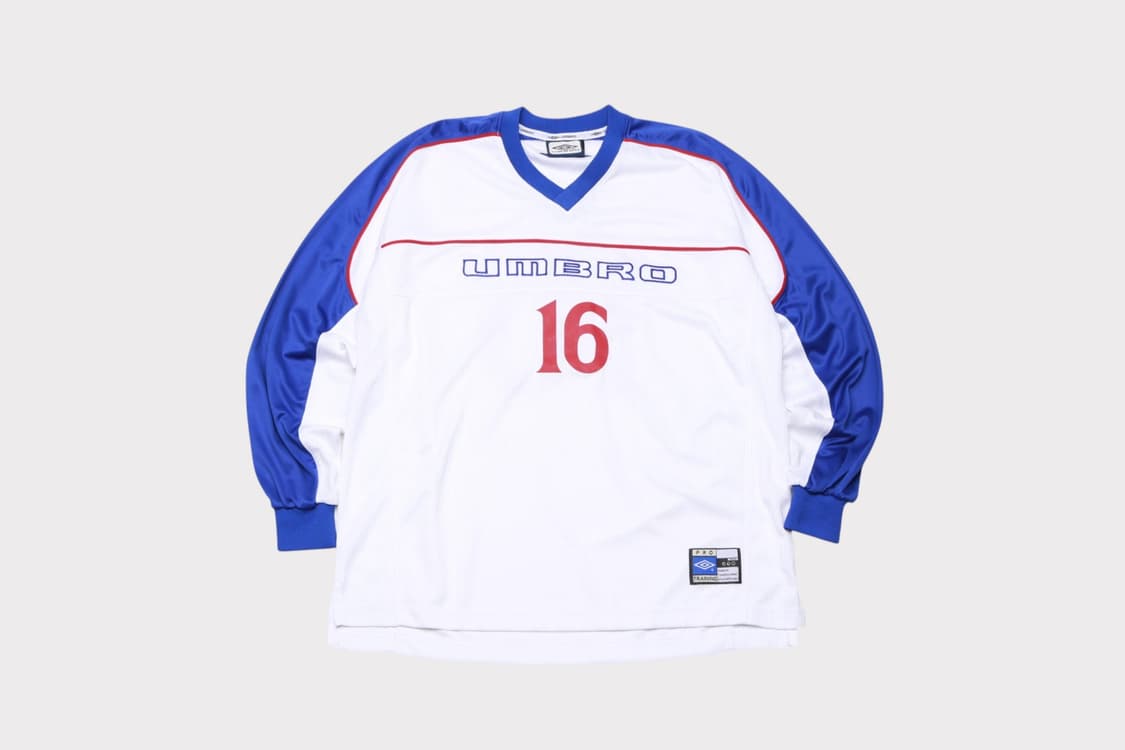 [XL] 90's 엄브로 올드스쿨 블록코어 사커져지 상품이미지1