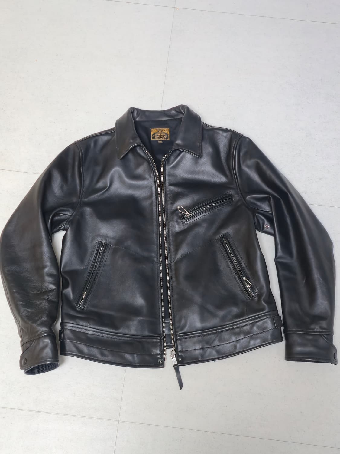 VELUOKLDLY 가죽 자켓 2XL 상품이미지2