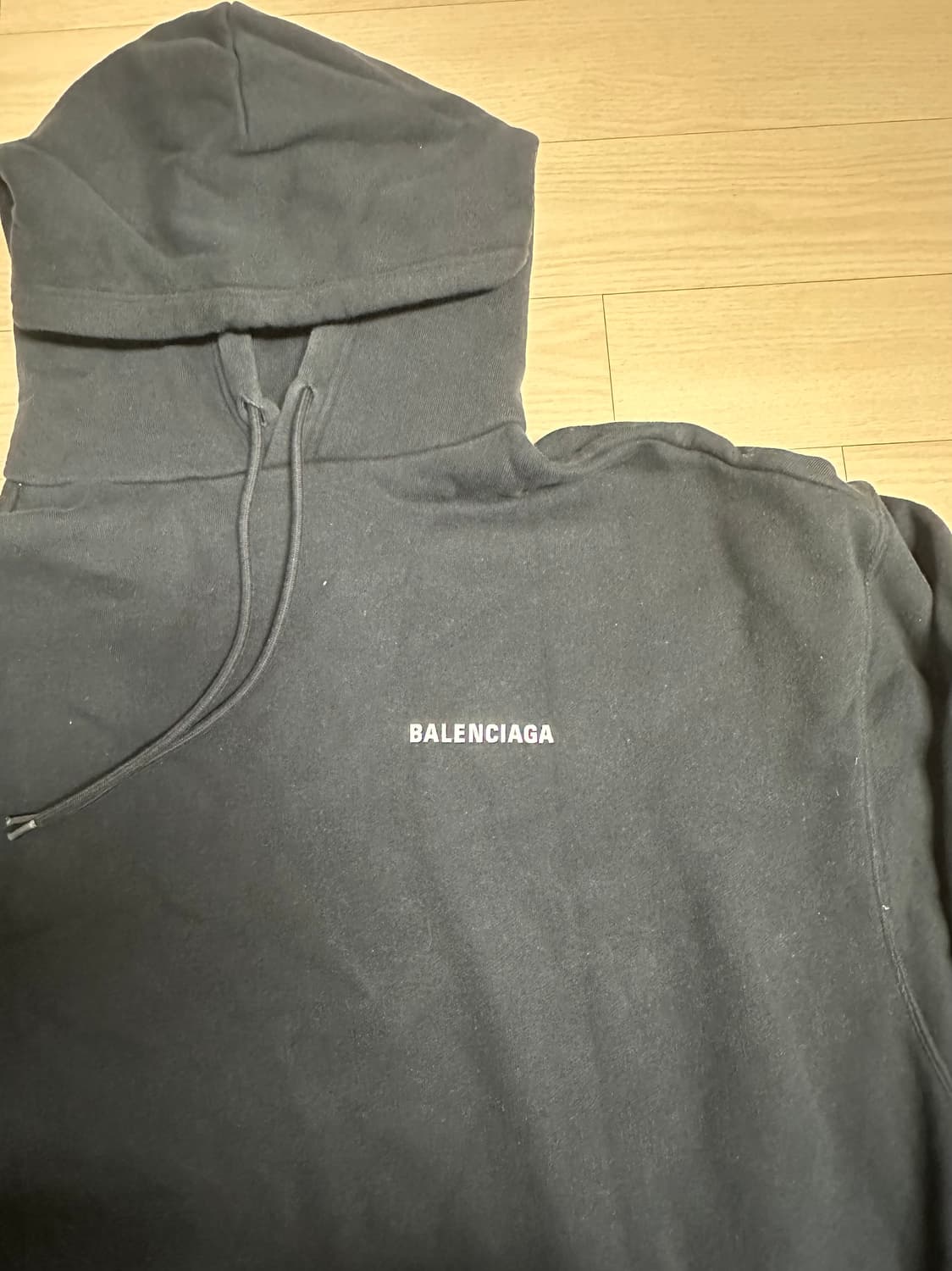 발렌시아가 데필레 후드티 M 상품이미지2