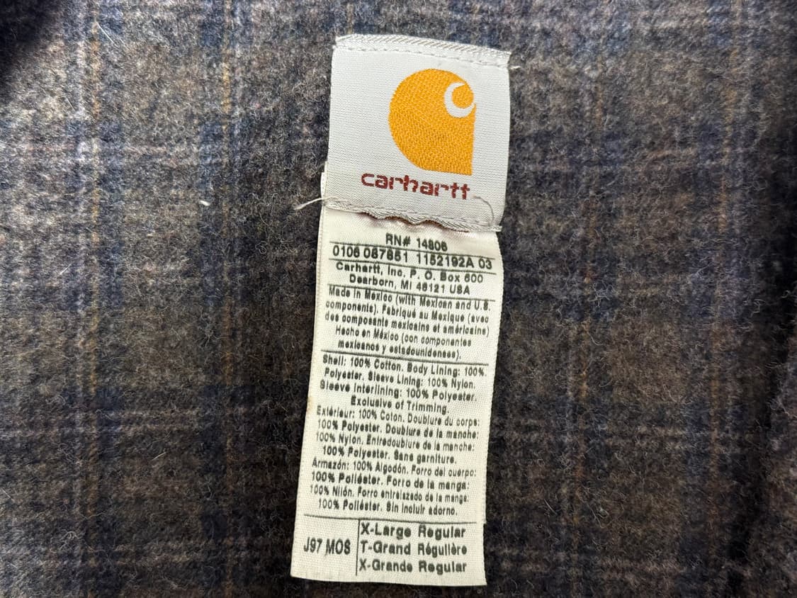 [XL] 칼하트 carhartt 디트로이트 자켓 J97 MOS 상품이미지4