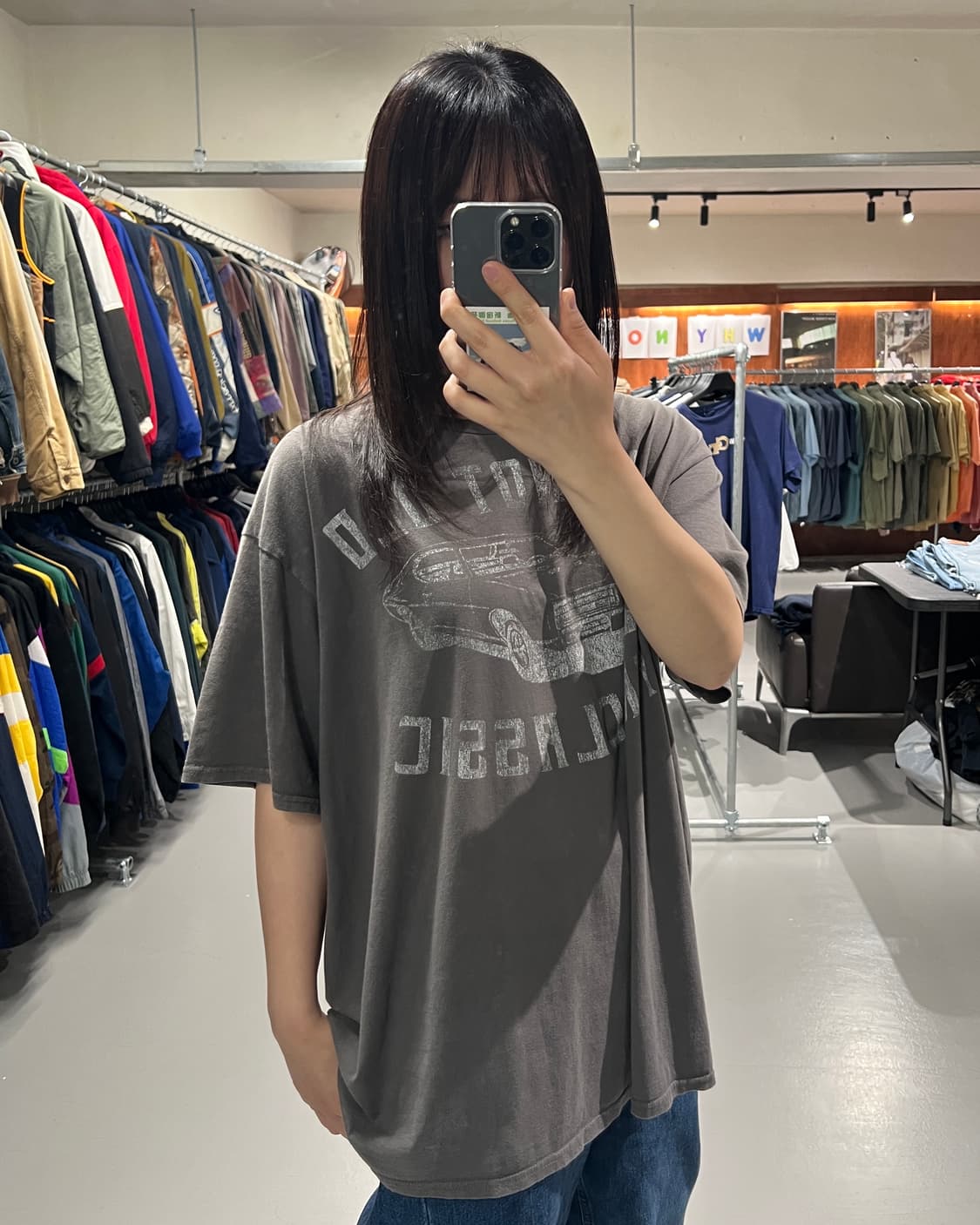 빈티지 프린팅 반팔티셔츠 상품이미지2
