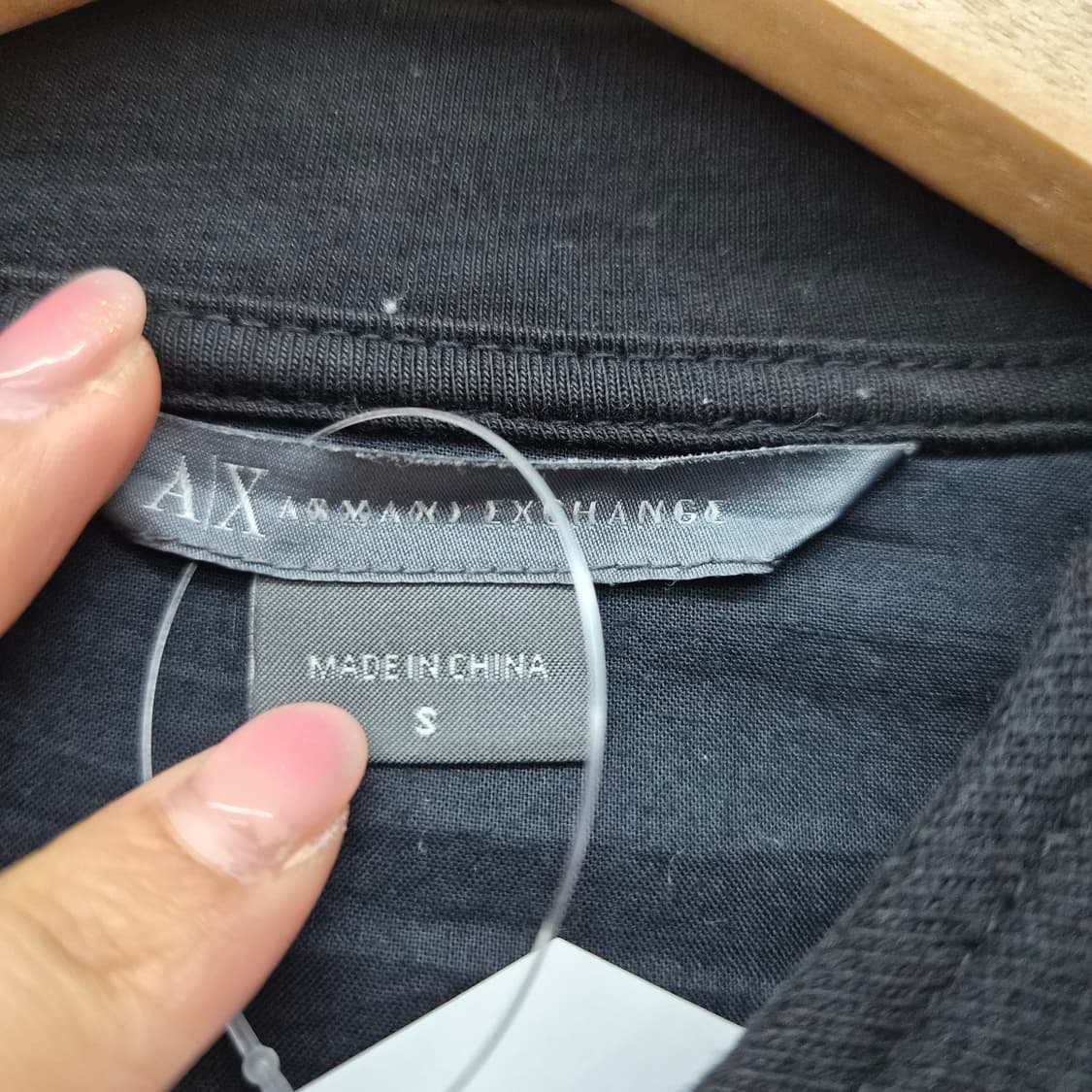 알마니 블랙 밀리터리 스타일 자켓 여성 S 상품이미지7