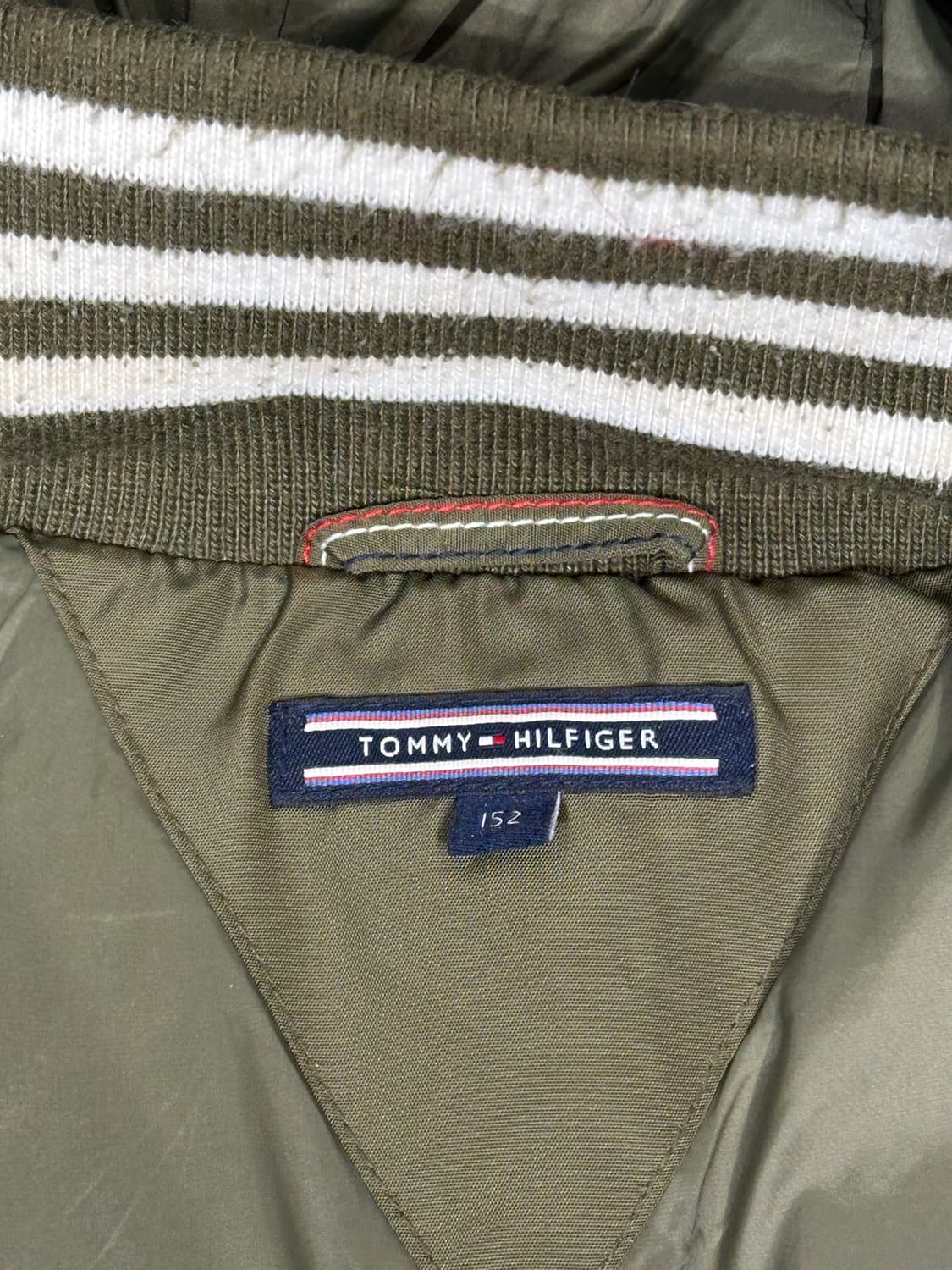 타미 힐피거 카키 후드 패딩 조끼 베스트 상품이미지7