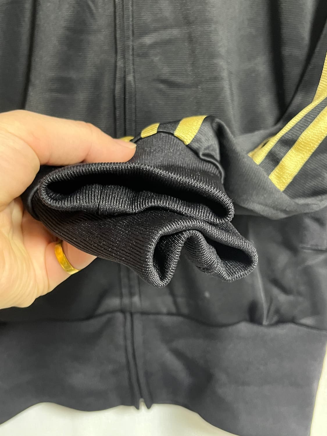 아디다스 검금 크롭 져지 트랙탑 파이어버드 S 상품이미지2