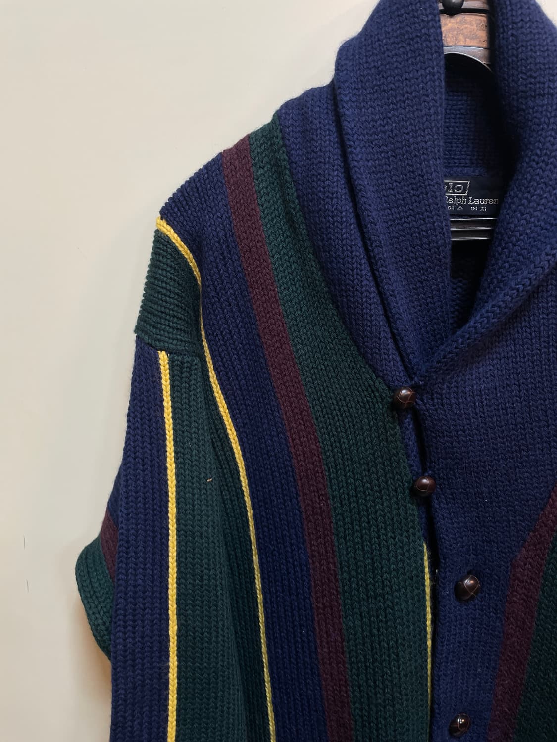 폴로 니트 가디건 상품이미지3