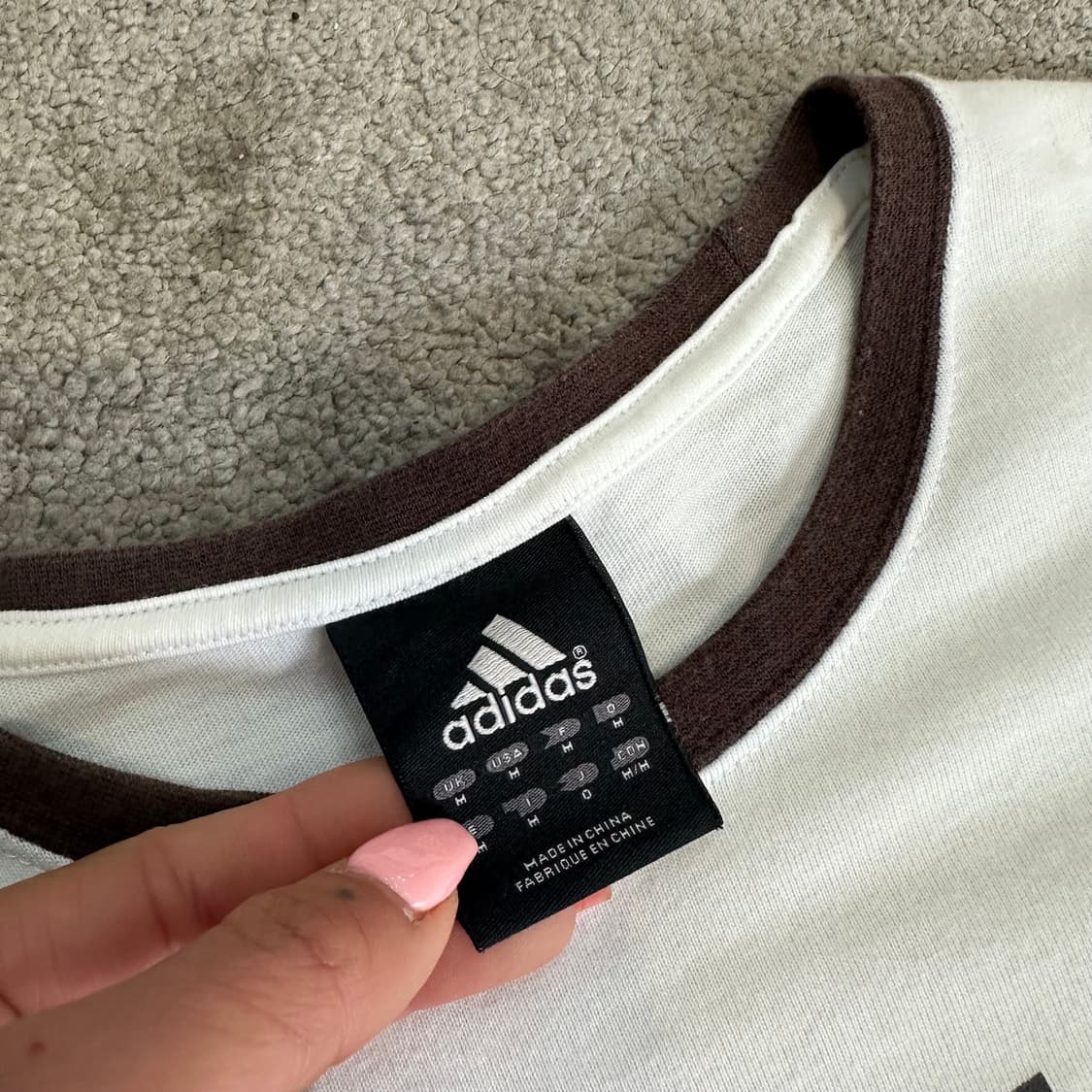 아디다스 00s 브라운 링거티M-L 상품이미지2