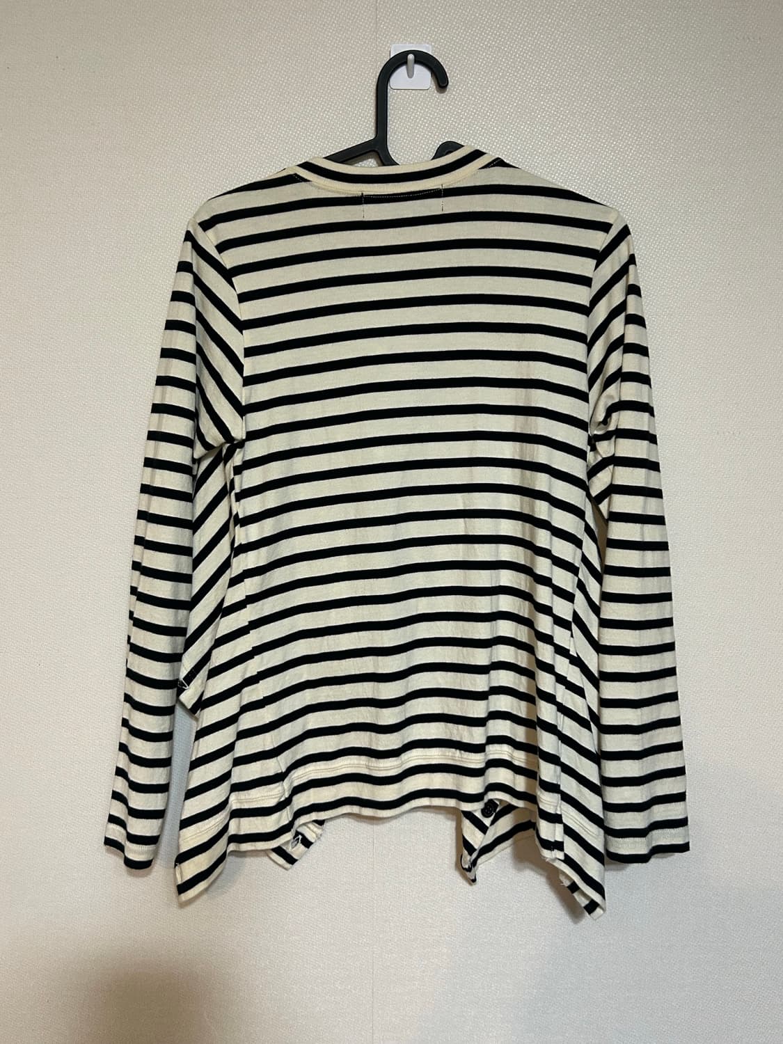 gomme 고무 스트라이프 가디건 M 상품이미지5