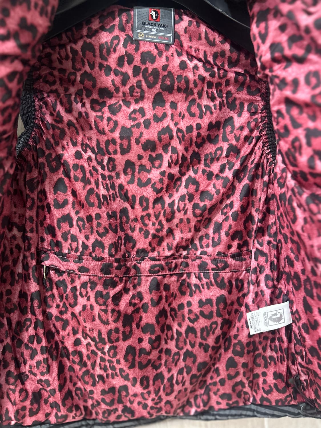 블랙야크 구스다운 단가라 패딩 조끼 여성90 상품이미지5