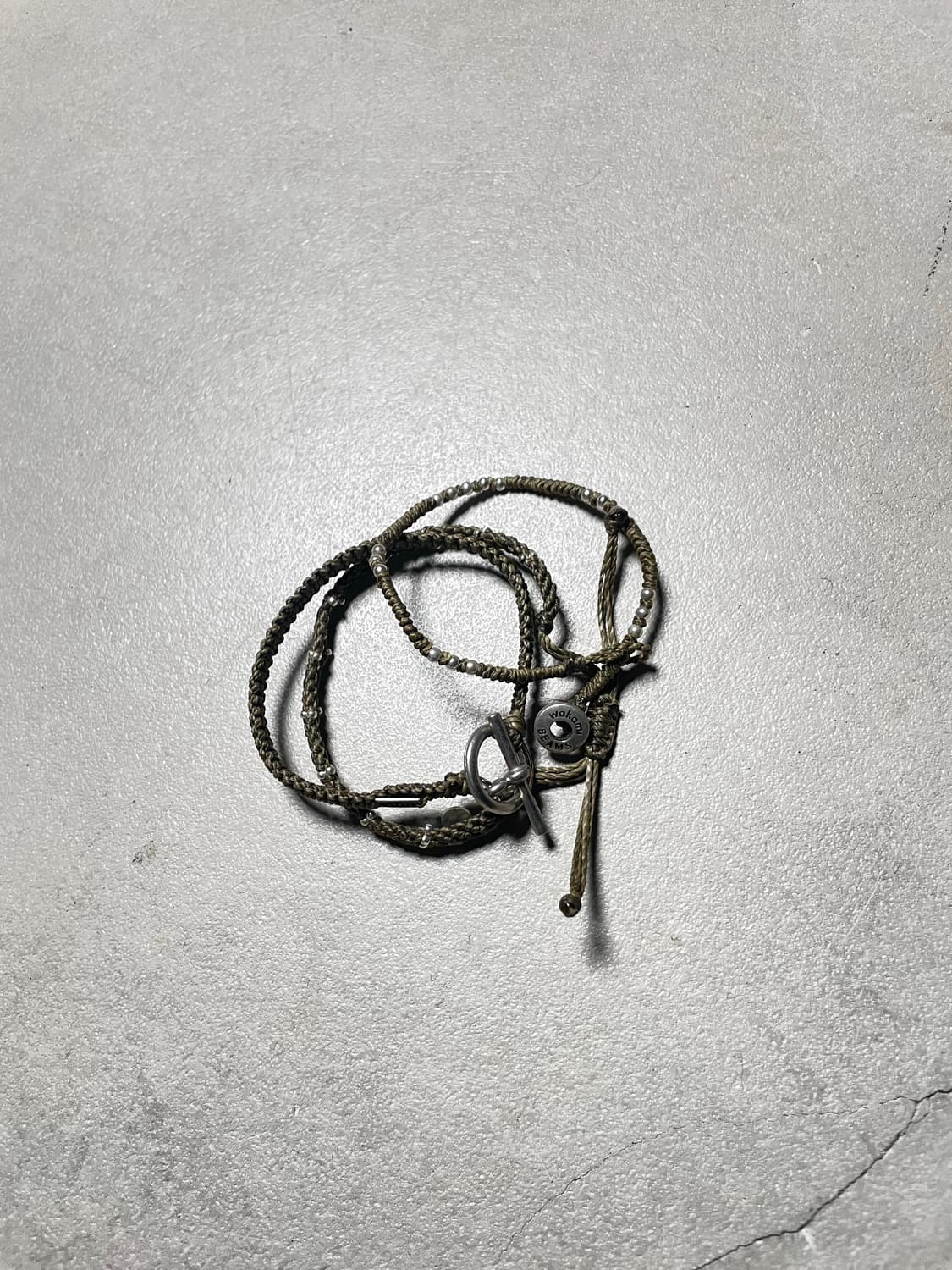 빔즈 BEAMS × Wakami Peace Bracelet 상품이미지2