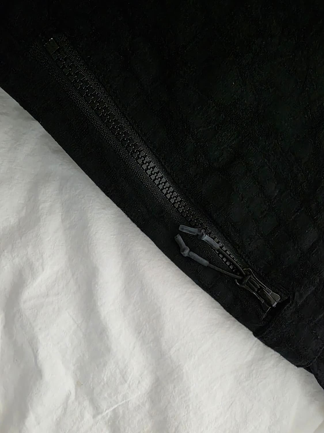 언어펙티드 블랙 패턴 바지 S 상품이미지3