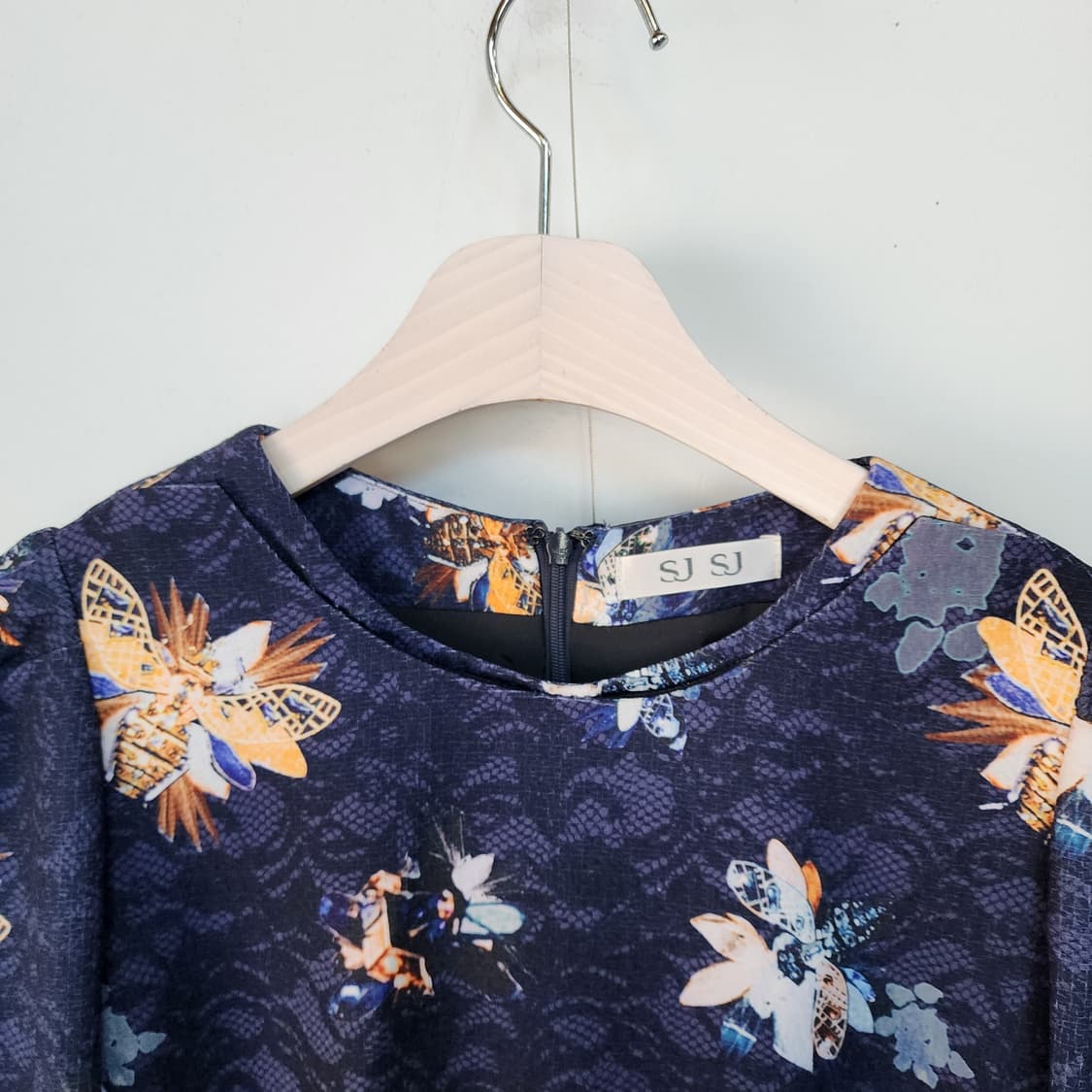 SJSJ 플라워 패턴 롱 원피스 상품이미지2