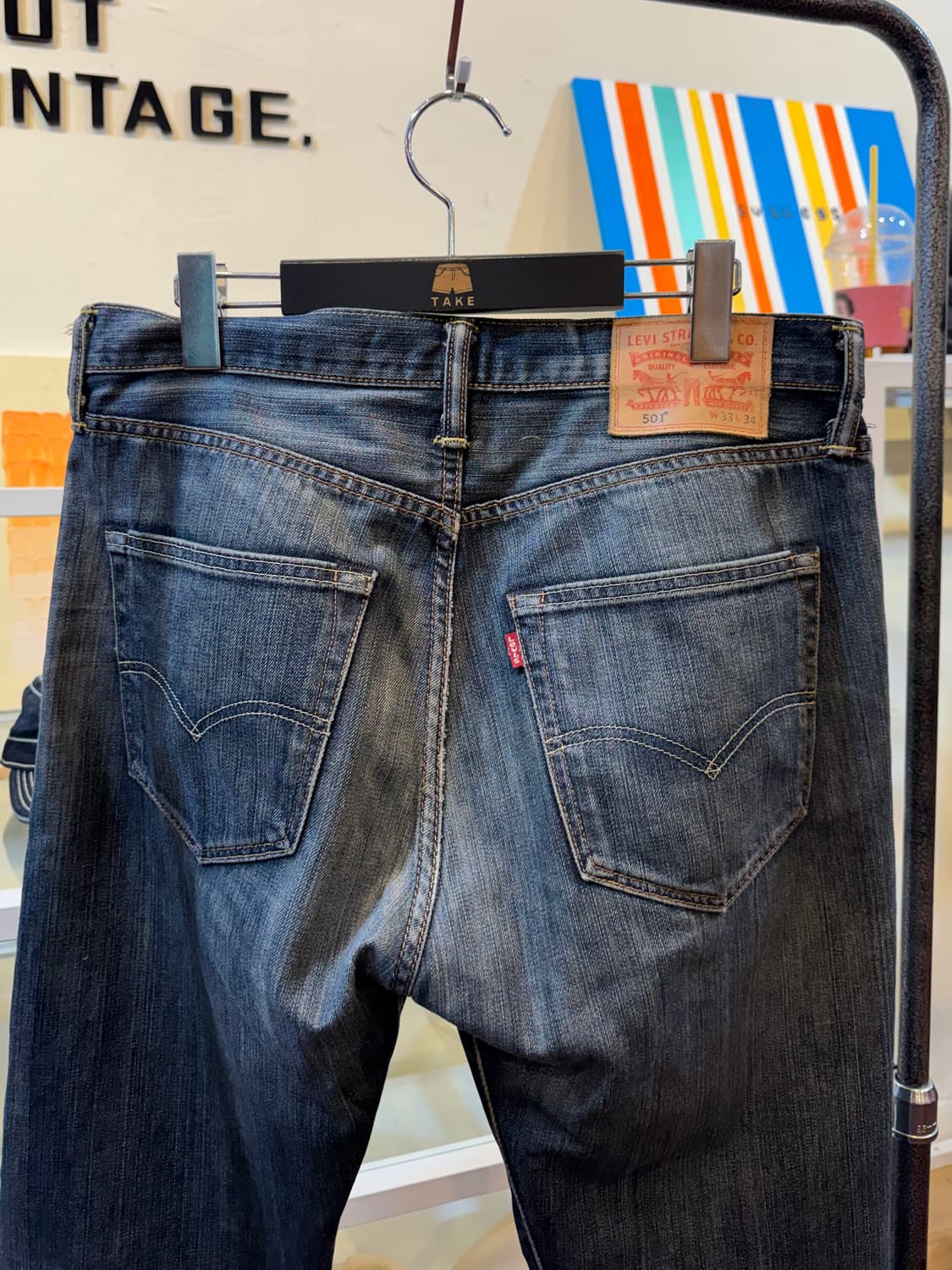 리바이스 501 33in 상품이미지7