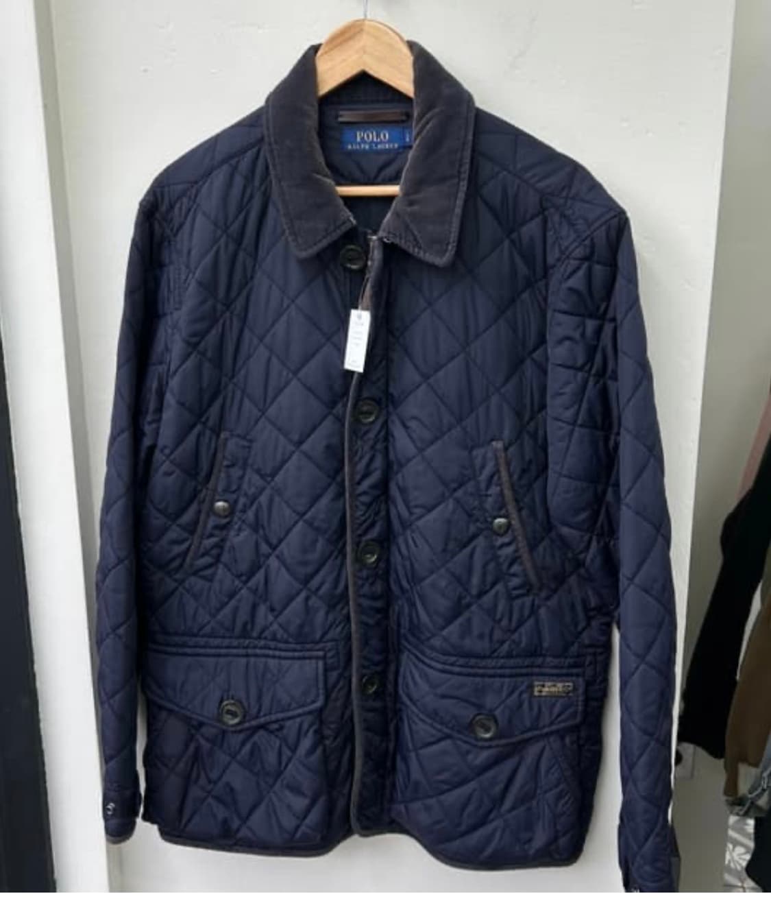 폴로퀄팅자켓 코로듀이 M사이즈 네이비 상품이미지1