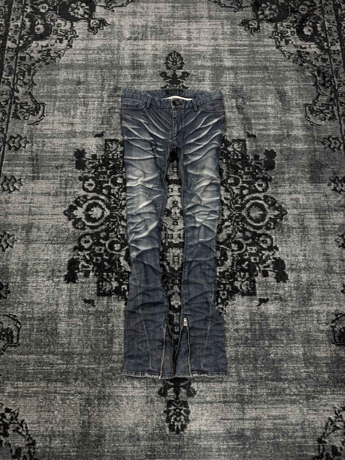 Johnny wolf shark blue whisker slim deni 상품이미지2