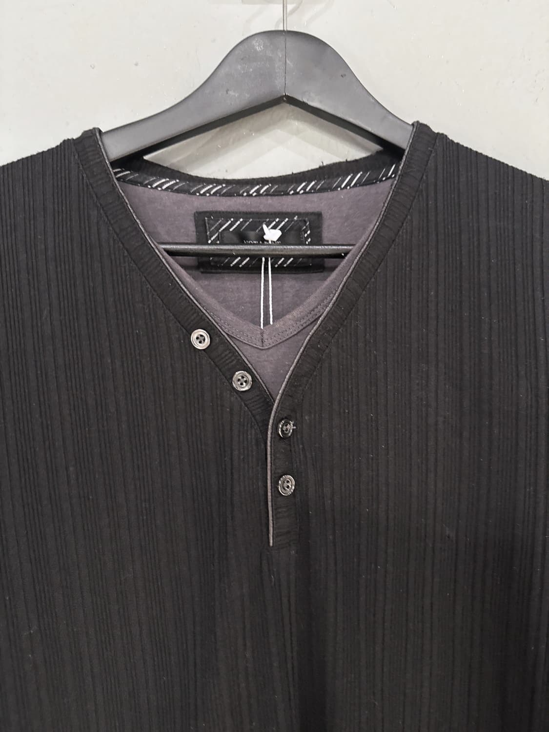 layered detail ribbed top 상품이미지4