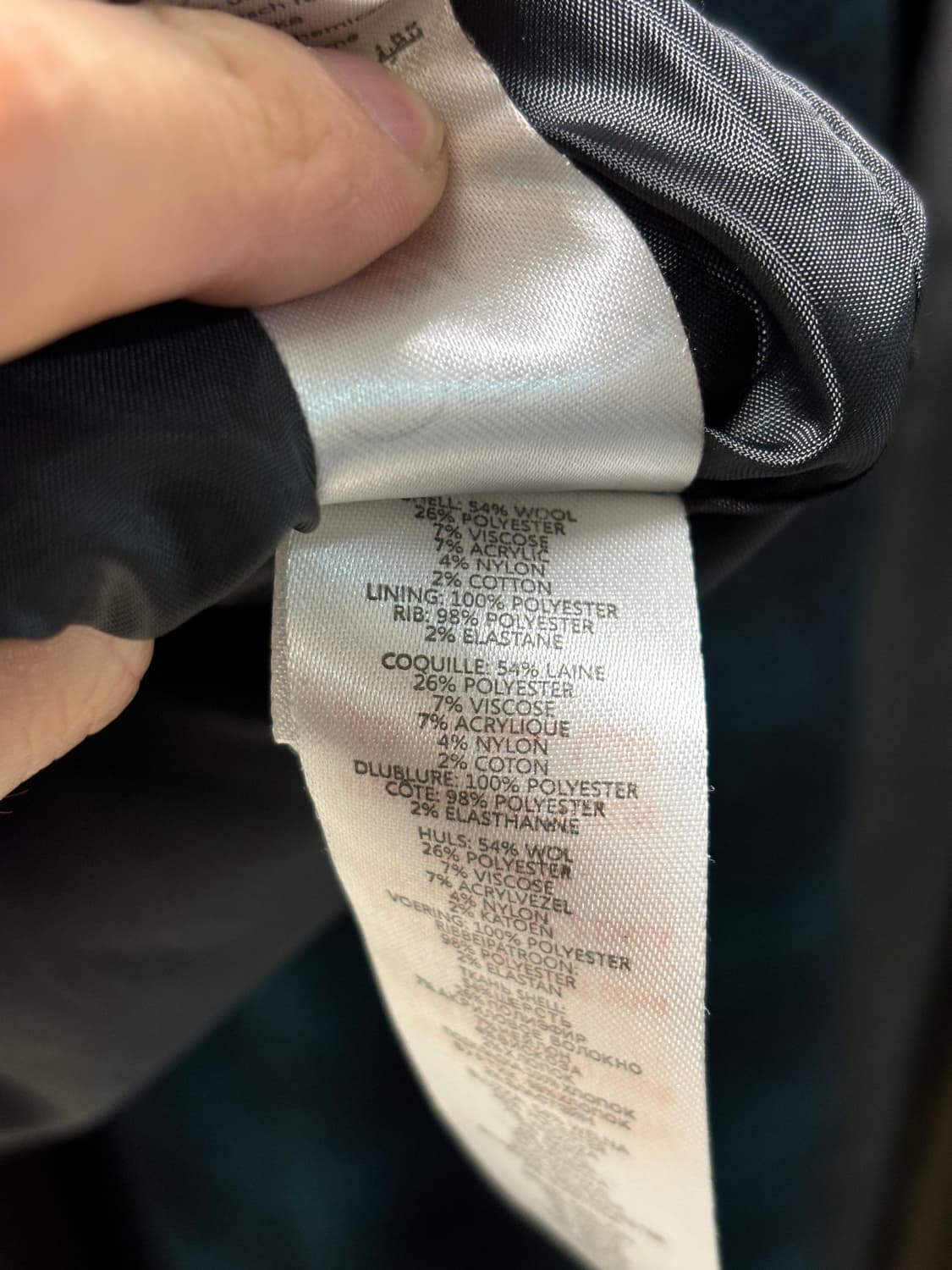 New look 체크 울자켓 상품이미지6