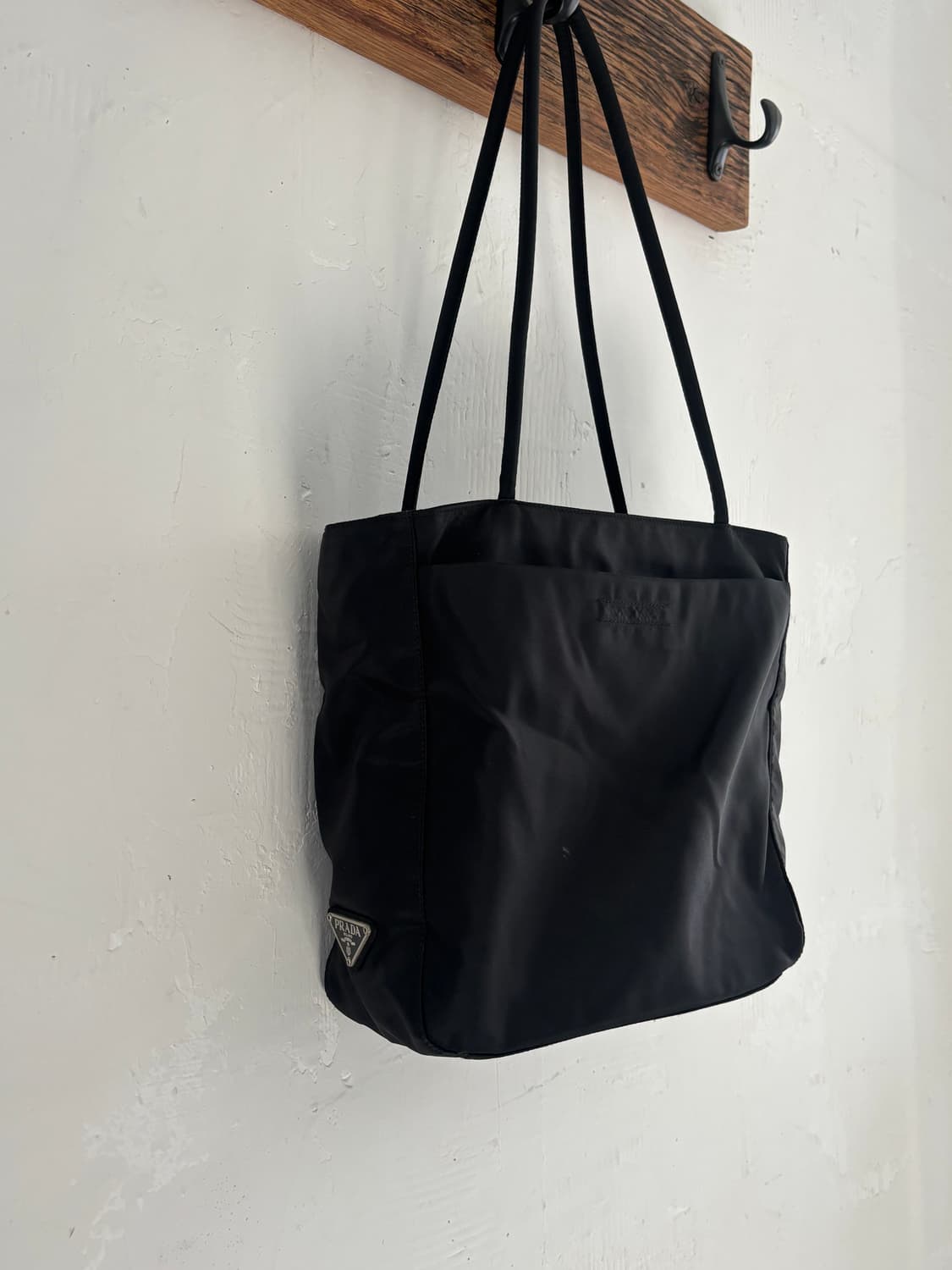 Prada 프라다 블랙 나일론 미니 토트백 상품이미지9