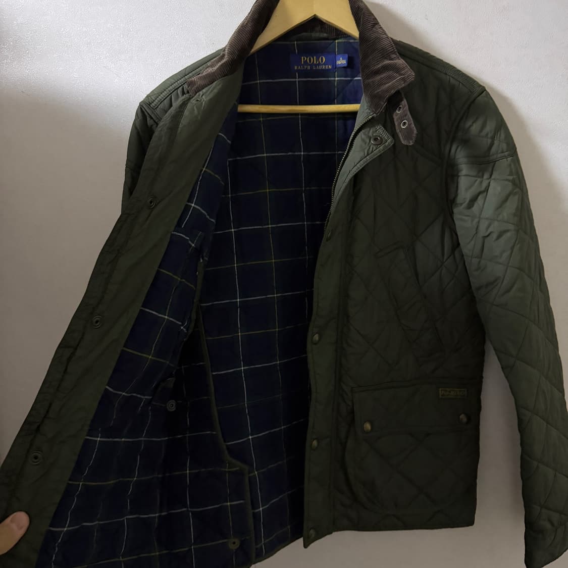 폴로 랄프로렌 코듀로이 퀄팅 자켓 S  상품이미지8