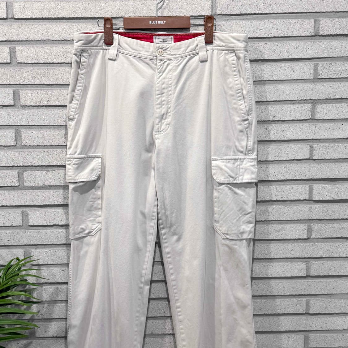 USA VINTAGE 클래식 카고 치노팬츠 헤비코튼 플랩포켓 디테일 상품이미지3