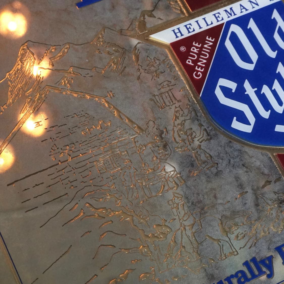 빈티지 소품 Heilemans Beer 거울액자 상품이미지6