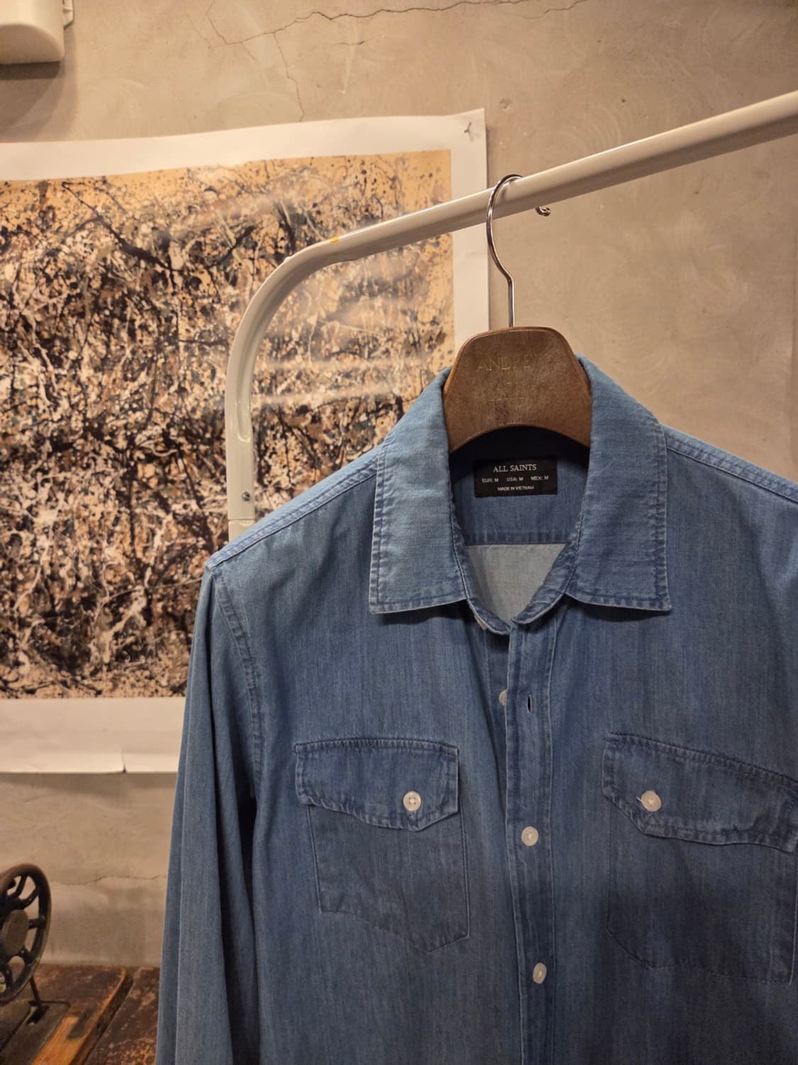올세인츠 데님셔츠 상품이미지4