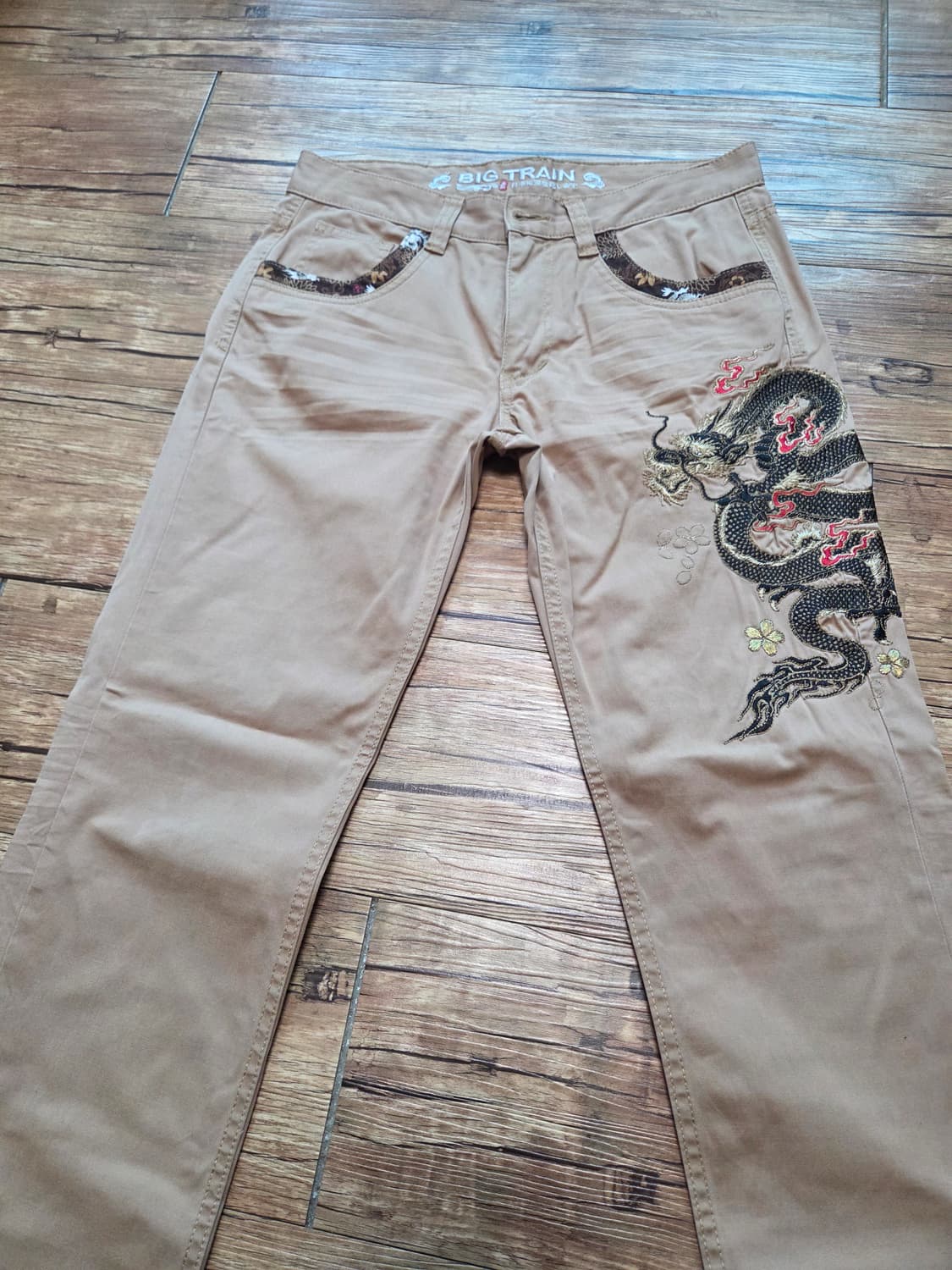 오사카 빅트레인 용자수 치노팬츠 상품이미지2