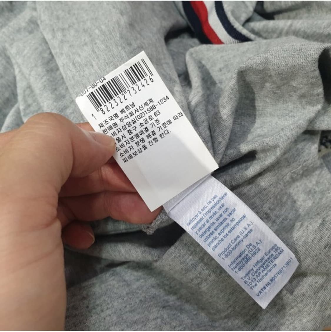 타미힐피거 남성 긴팔 티셔츠 (XL) 상품이미지6