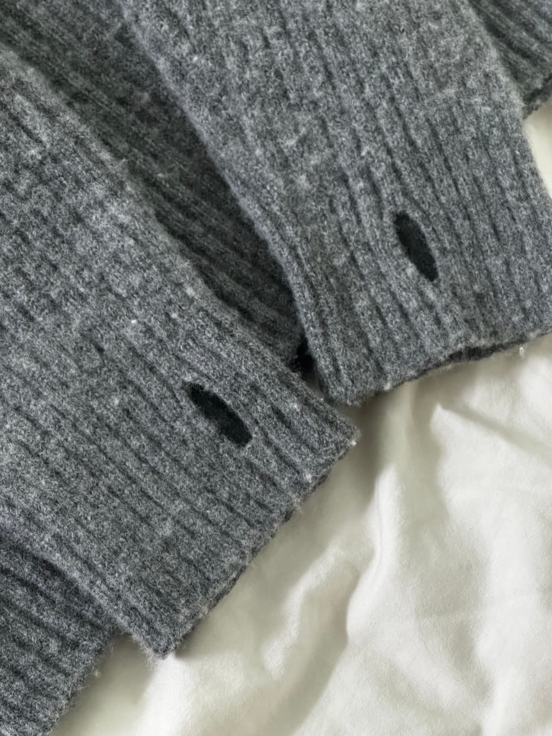 MOONSUN 문선 바라클라바 니트 L 상품이미지10