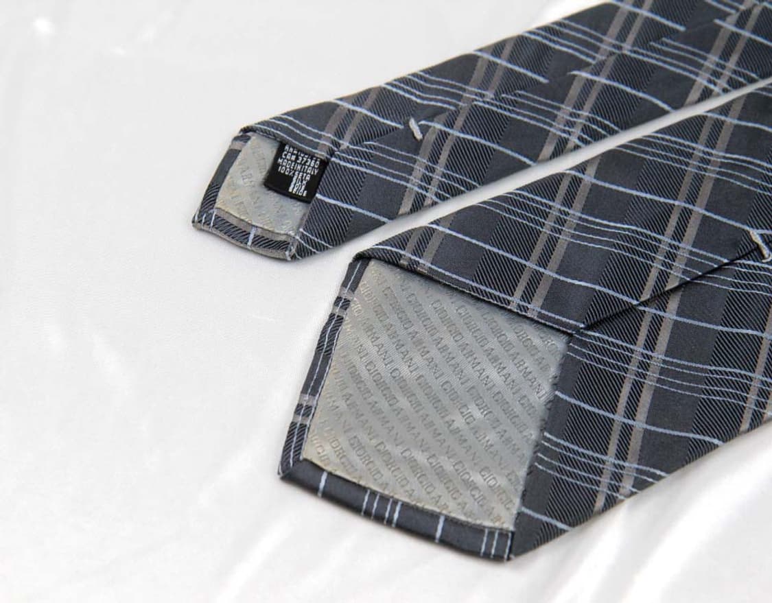 알마니 9.4cm A등급 남자 명품 넥타이 상품이미지4