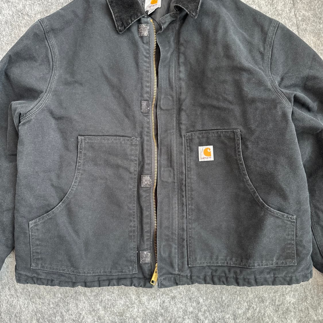 XL 칼하트 J002 블랙 자켓 상품이미지2