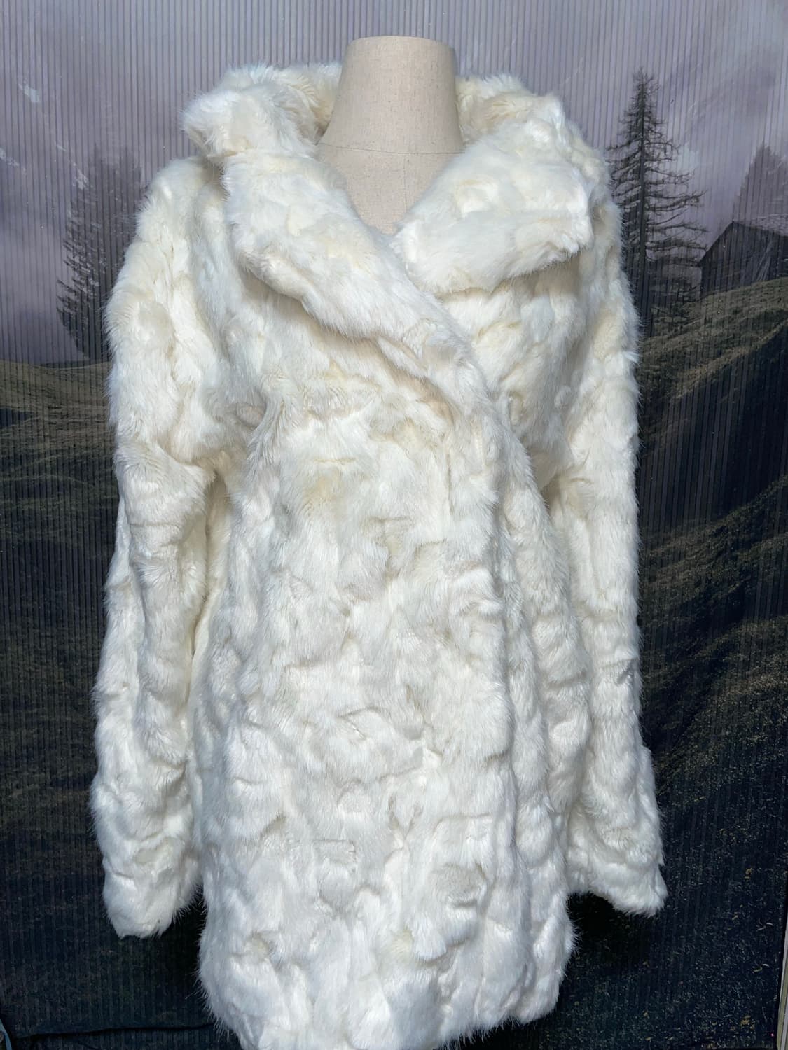 래빗퍼 더블 버튼 자켓 코트 상품이미지2