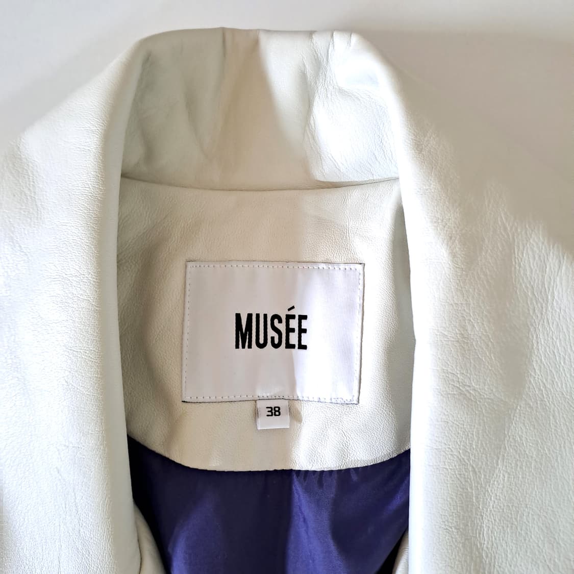 (택포) 뮤제 오버핏 이태리 수입 양가죽 자켓 38 B3 상품이미지8