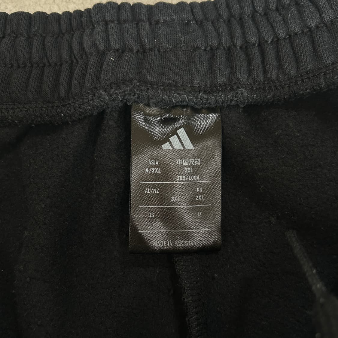 아디다스 트레이닝 바지 블랙 상품이미지2