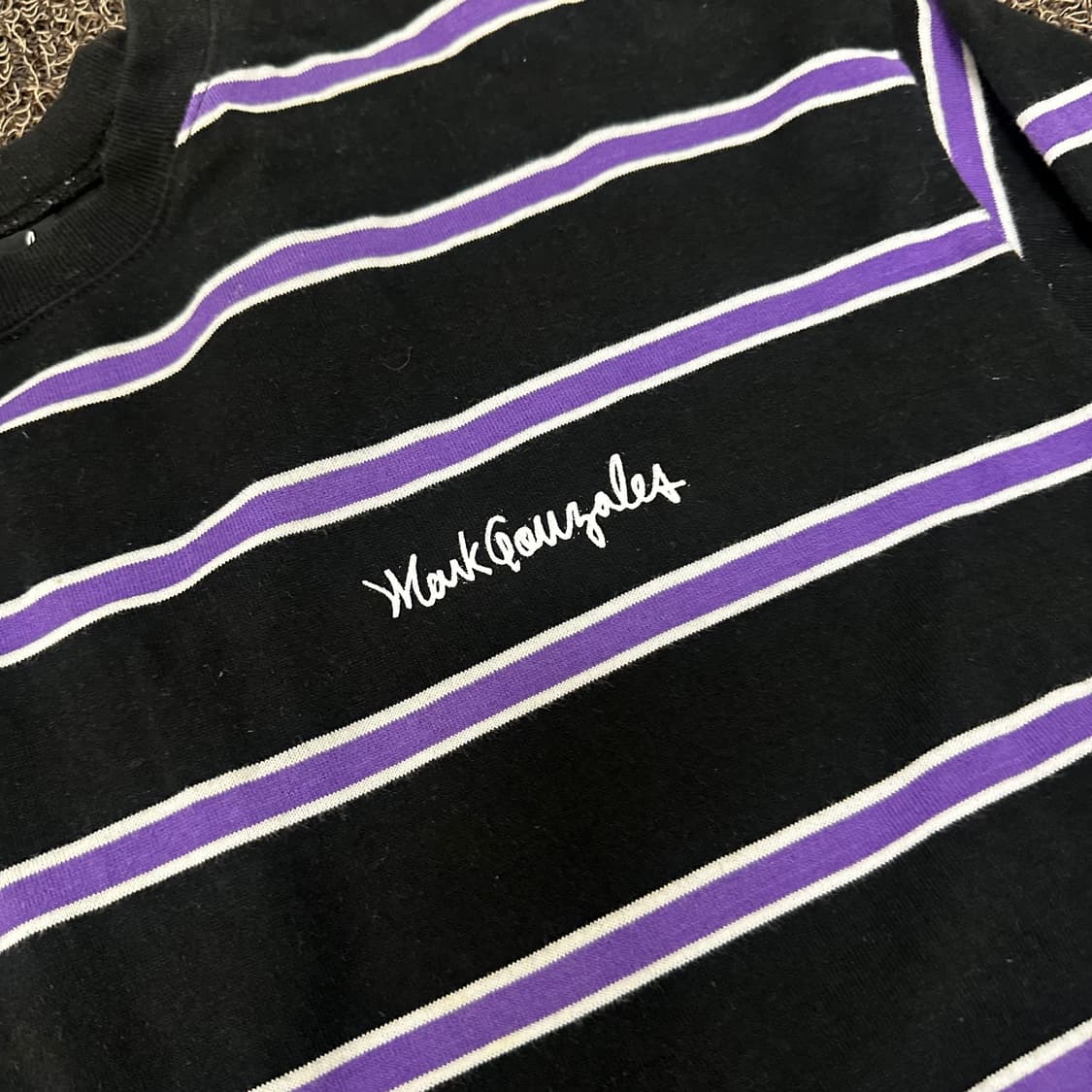 마크곤잘레스 스트라이프 긴팔티셔츠 100(L) 상품이미지3