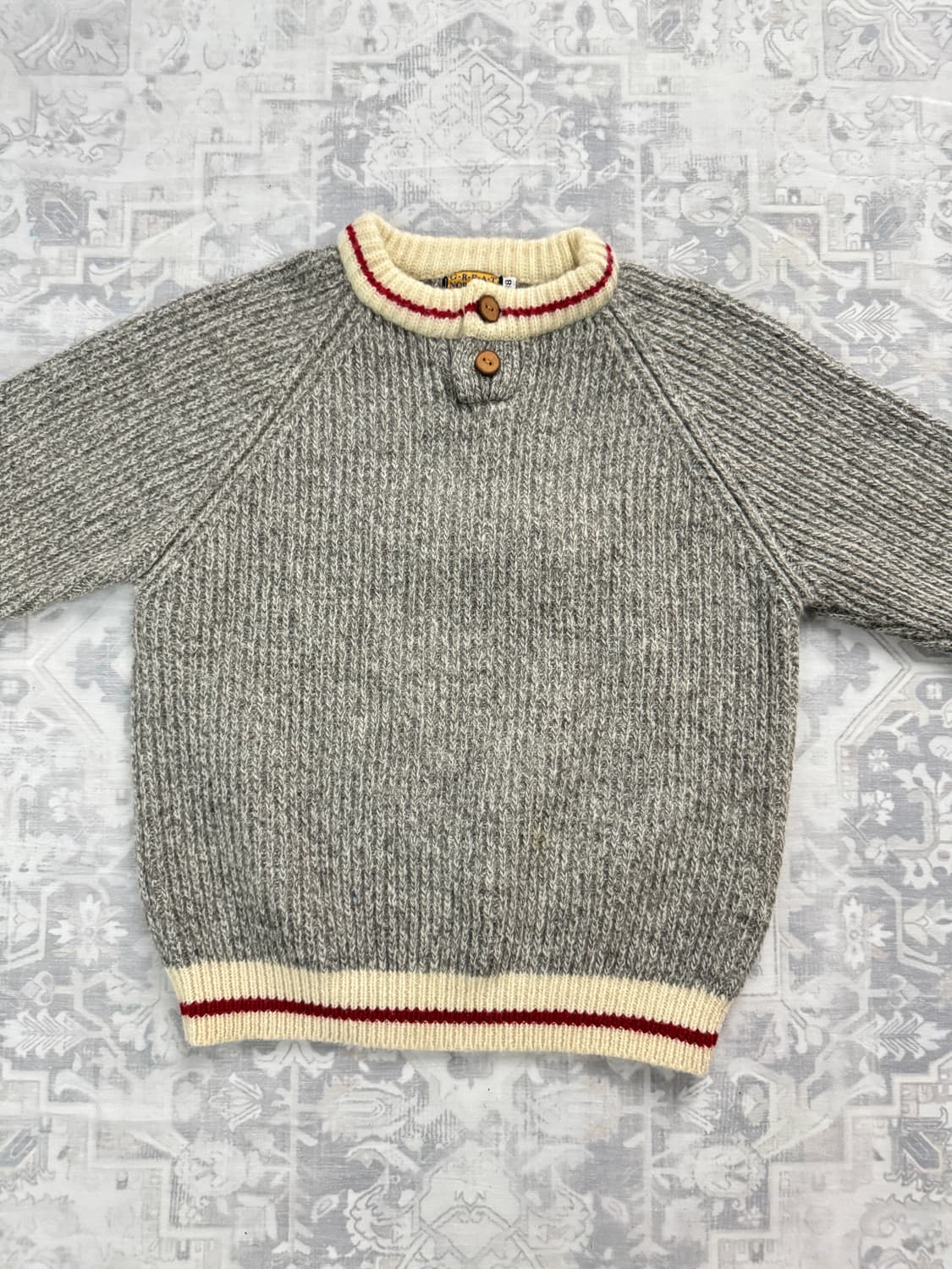 Great Nothern Knitters 빈티지 단추 니트 상품이미지2