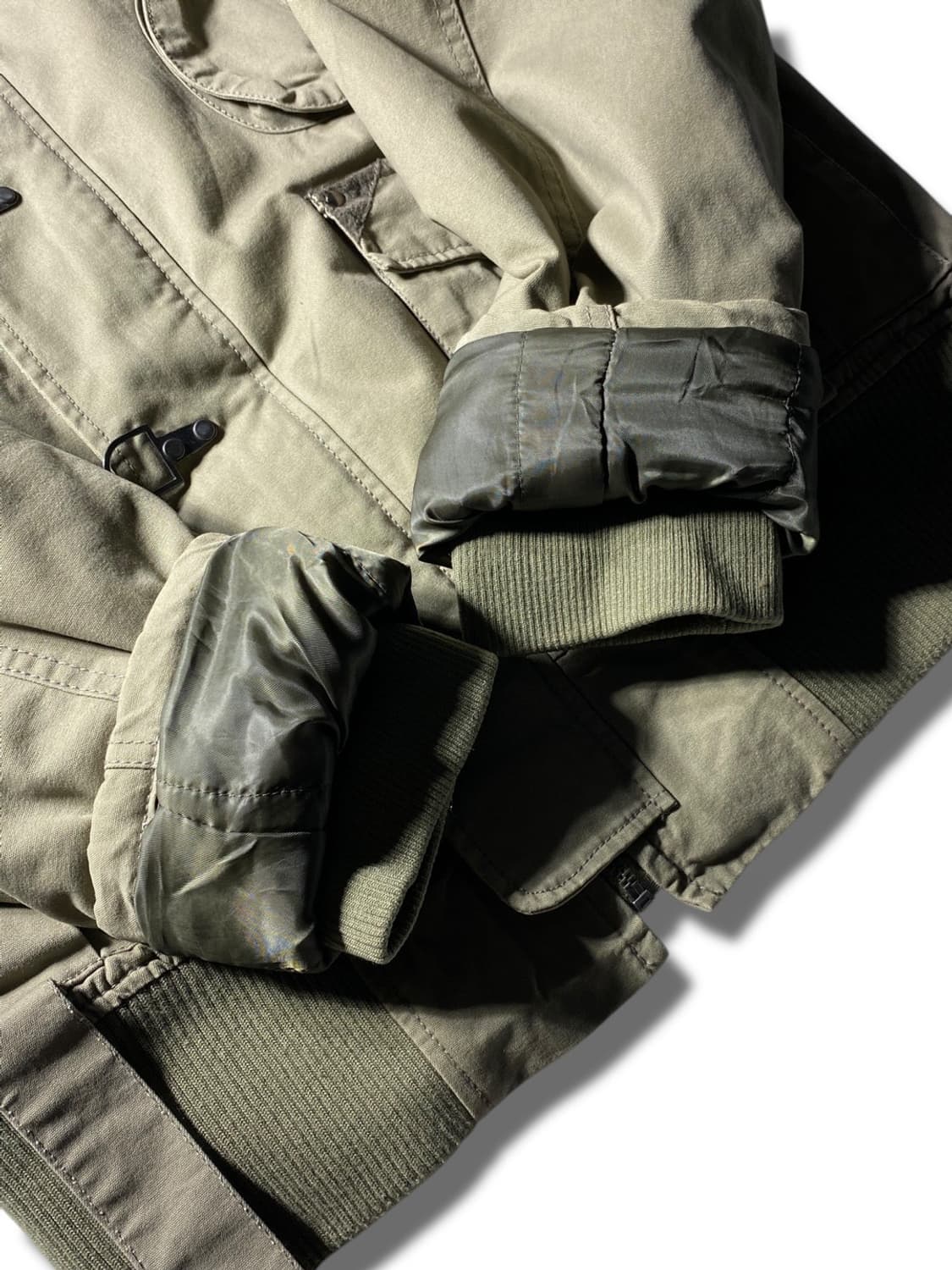 [L] Vintage A&E 빈티지 파이어맨 봄버 자켓 상품이미지5