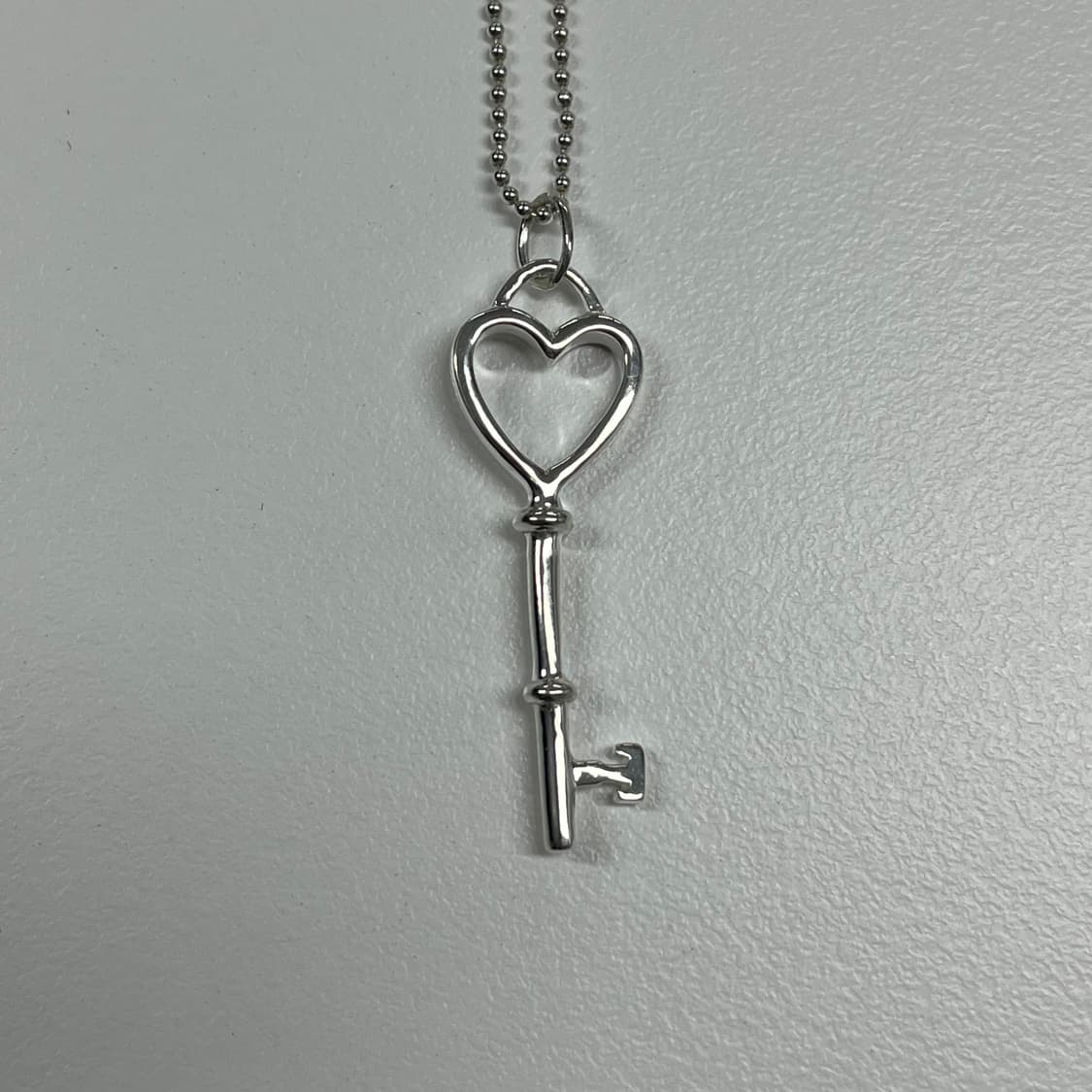 티파니앤코 하트 태그키 목걸이 상품이미지3