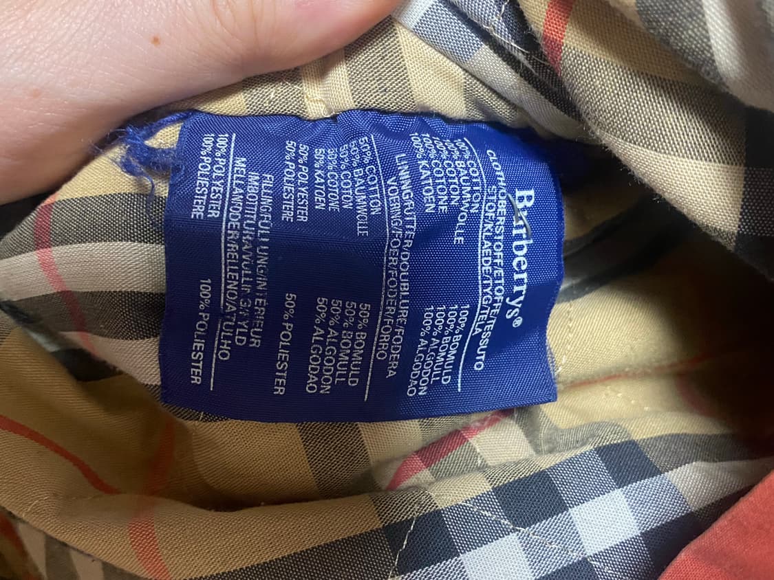 90s 버버리 사파리 야상 점퍼 상품이미지6