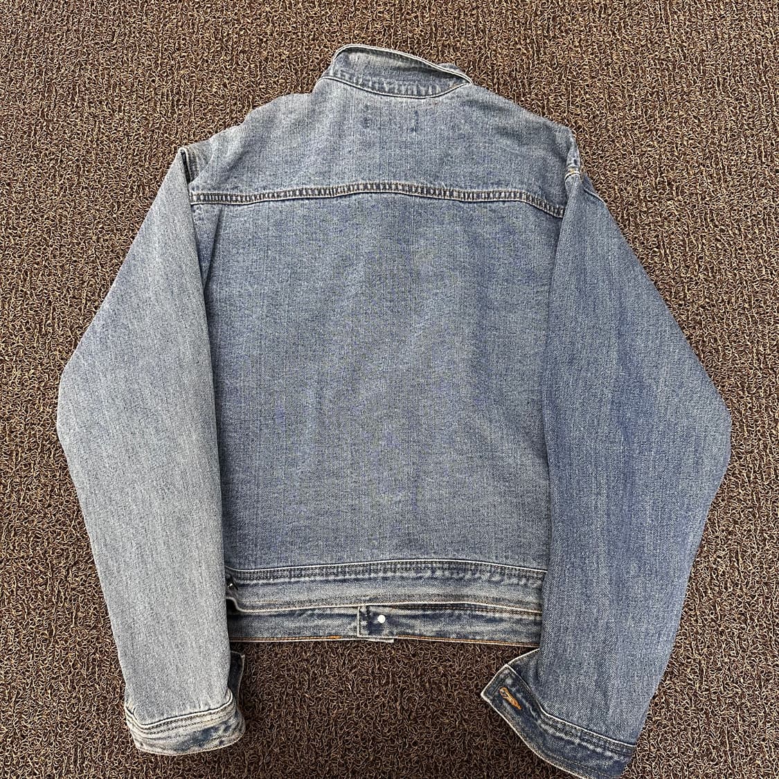 TRAVEL 트래블 데님 트러커 데님 청자켓 M 상품이미지5