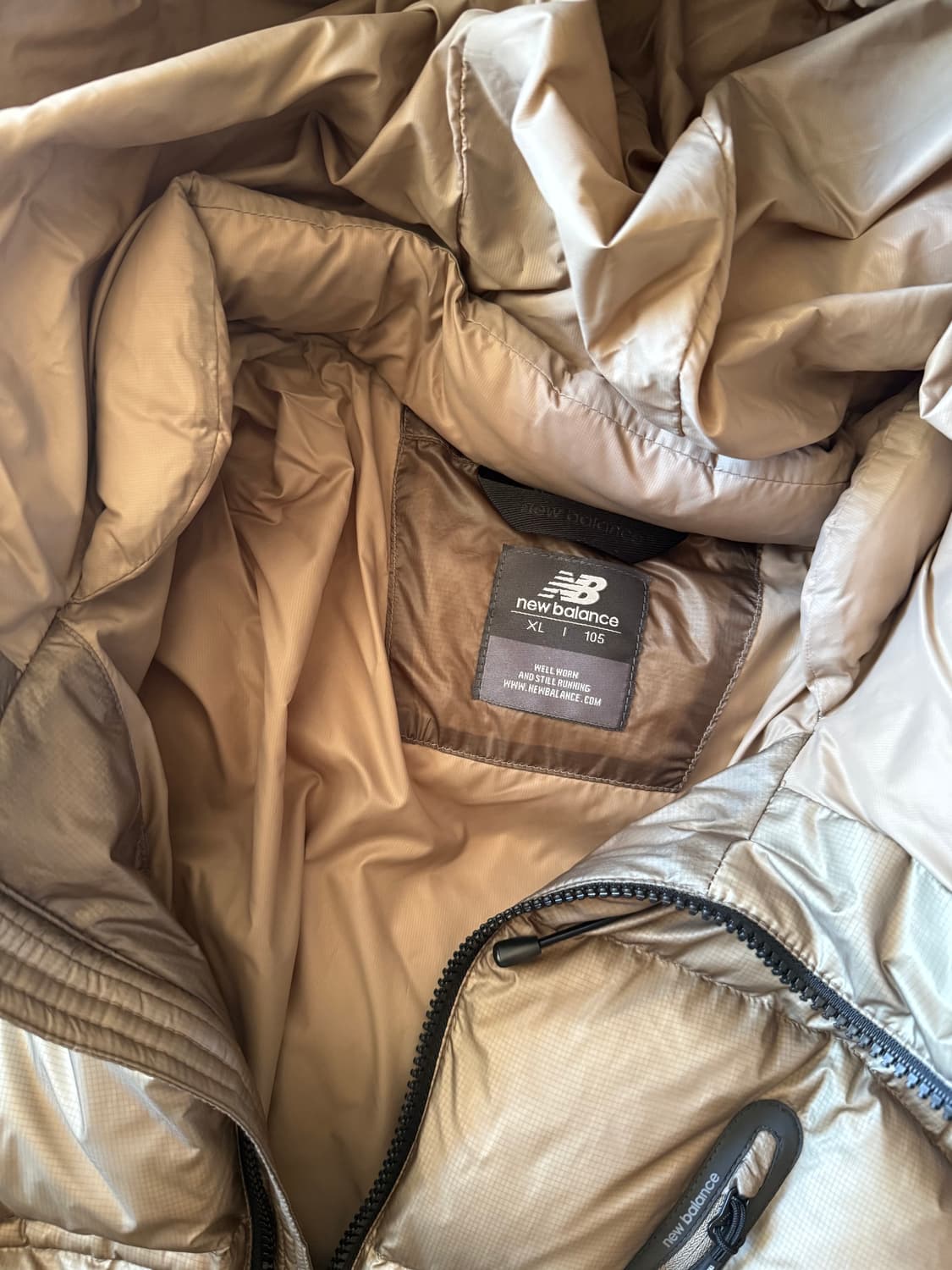 뉴발란스 슈퍼라이트 후드형 헤비 구스다운(XL) 상품이미지3