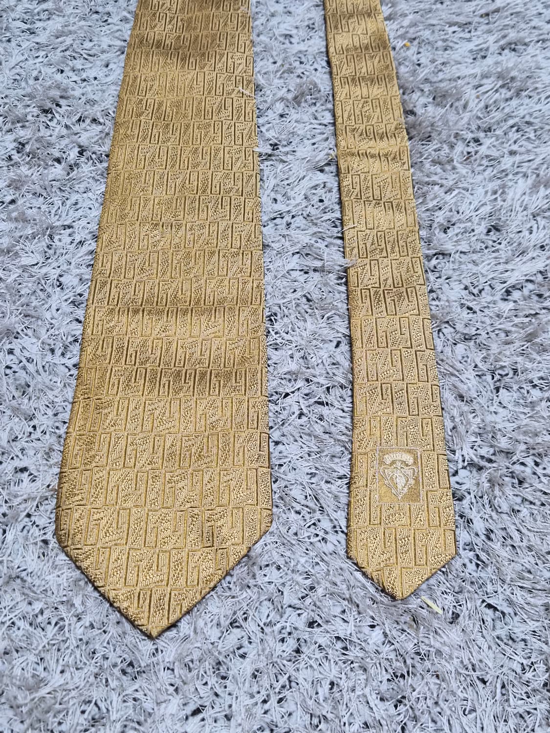 구찌GUCCI G로고 패턴 넥타이 Free - N58 상품이미지5