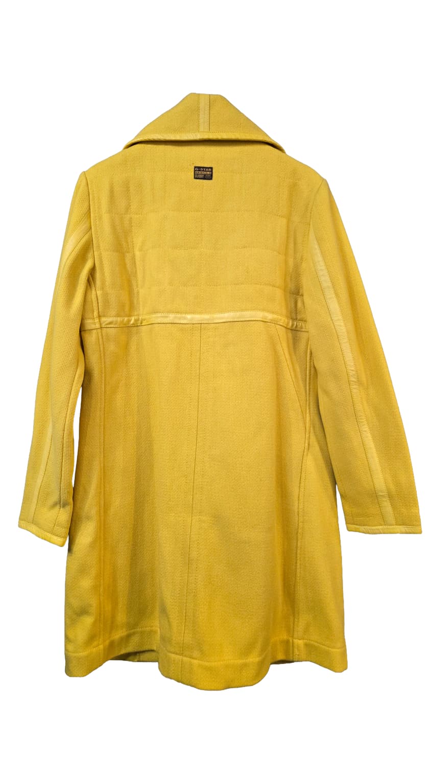 G-STAR 에센셜 울 코트  /레몬 컬러 상품이미지2