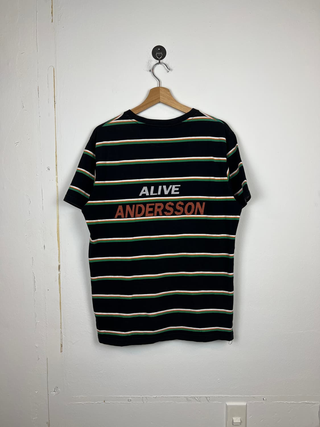 앤더슨벨 스트라이프 반팔 티셔츠 M 상품이미지2